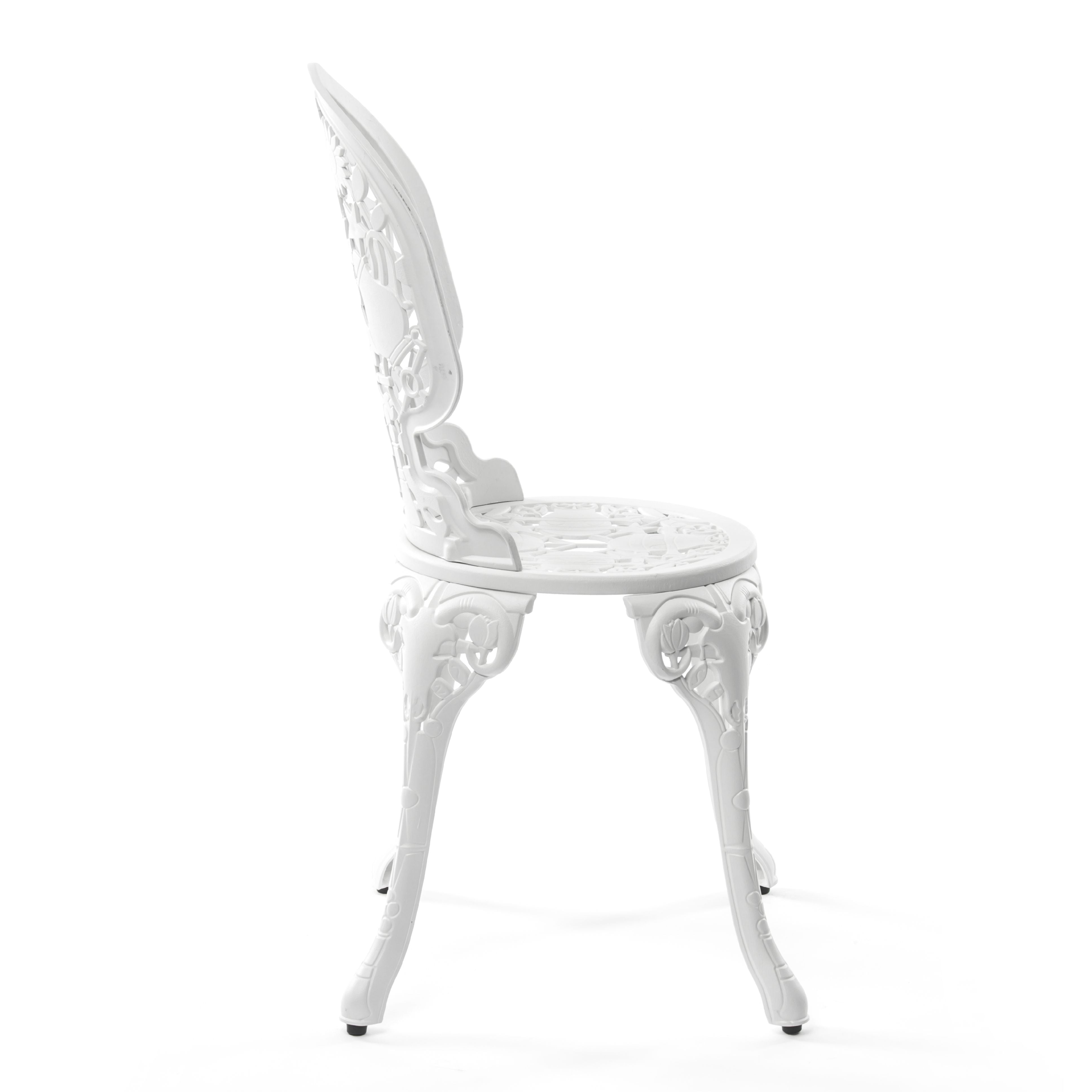 Chaise de l'industrie Seletti, blanc