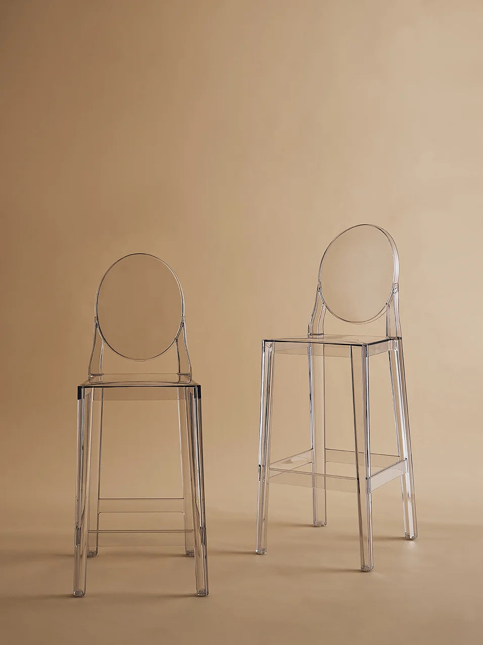 Kartell en mere afføring 65 cm, sort