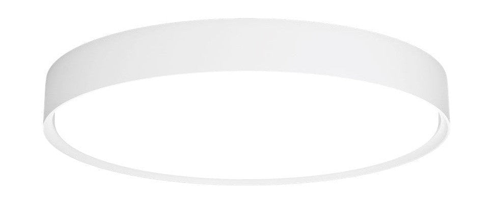 Louis Poulsen LP Slim Round Runde halbverzögerte Deckenlampe 3611 Lumen Ø44 cm, weiß