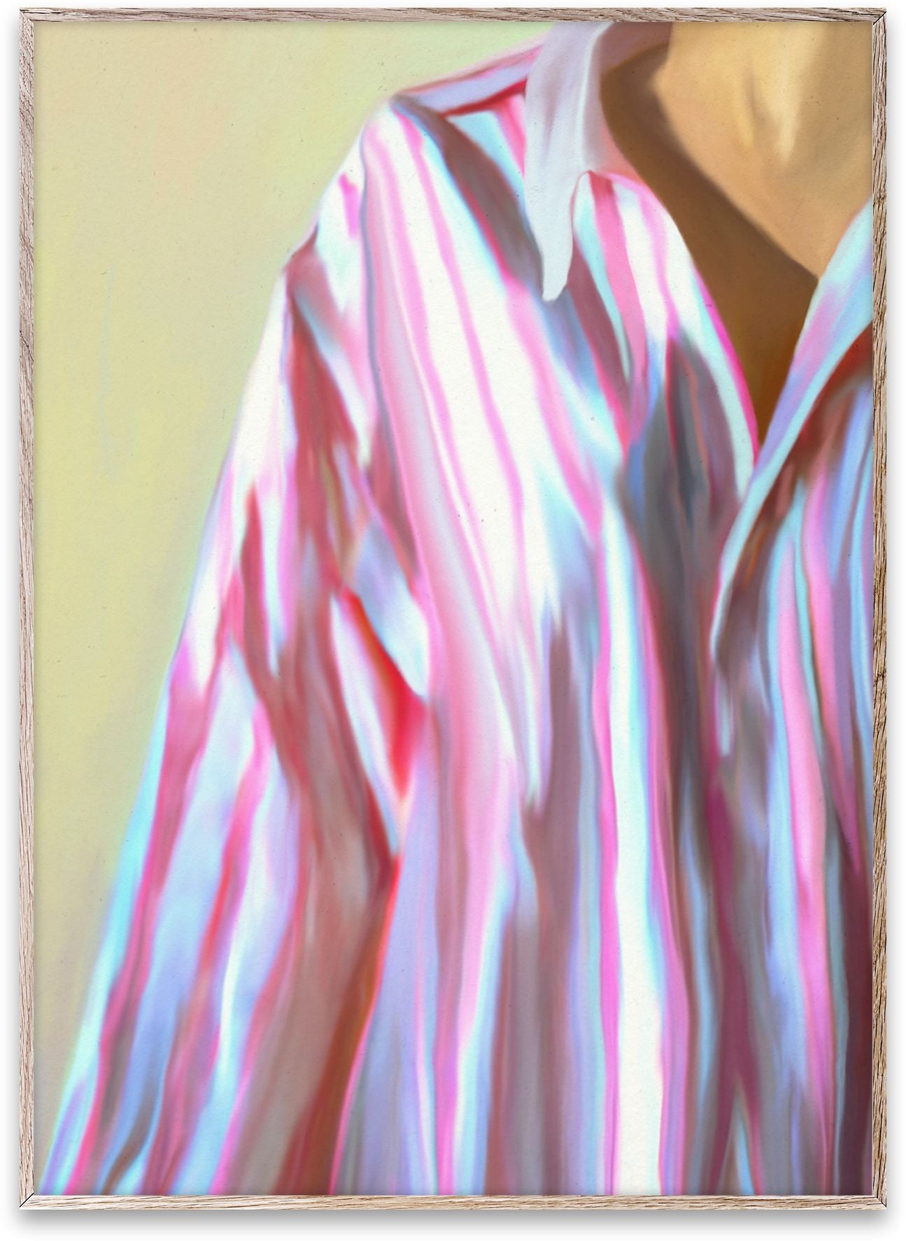 Affiche de chemise de papa collective en papier, 30x40 cm