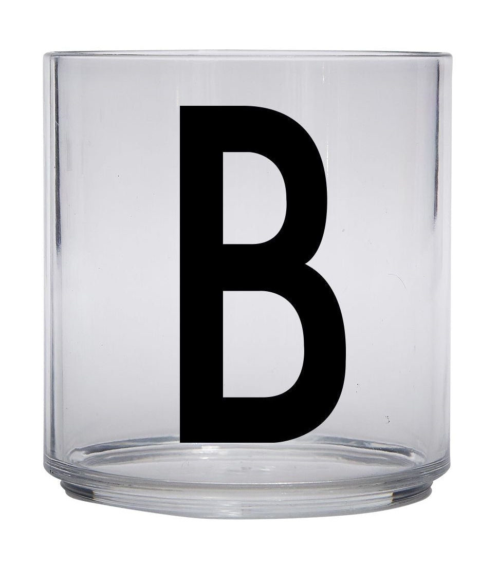 Design Letters Kids Personal Tritan Drinking Glass, B