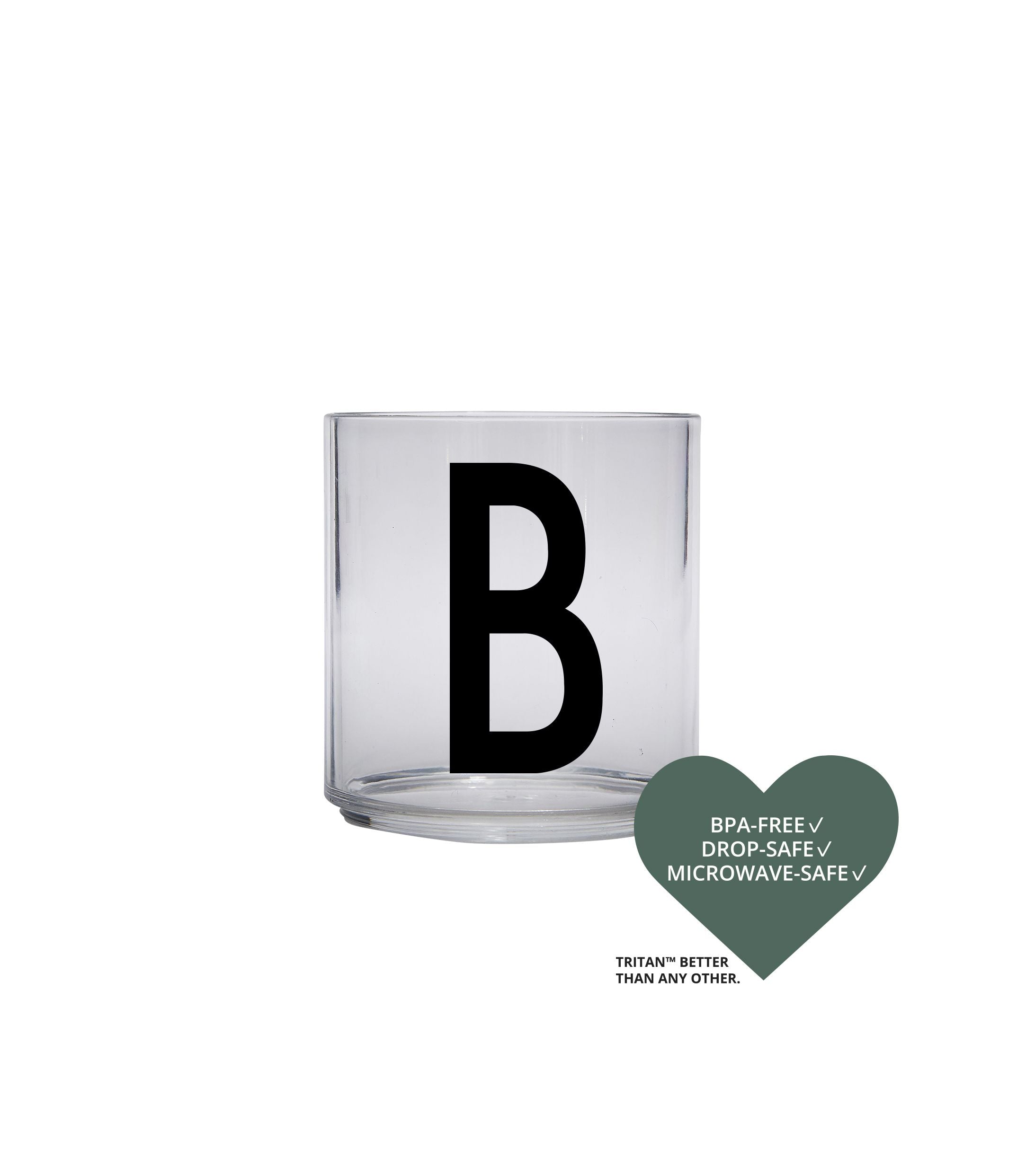 Design breve børn Personligt Tritan Drink Glass, B