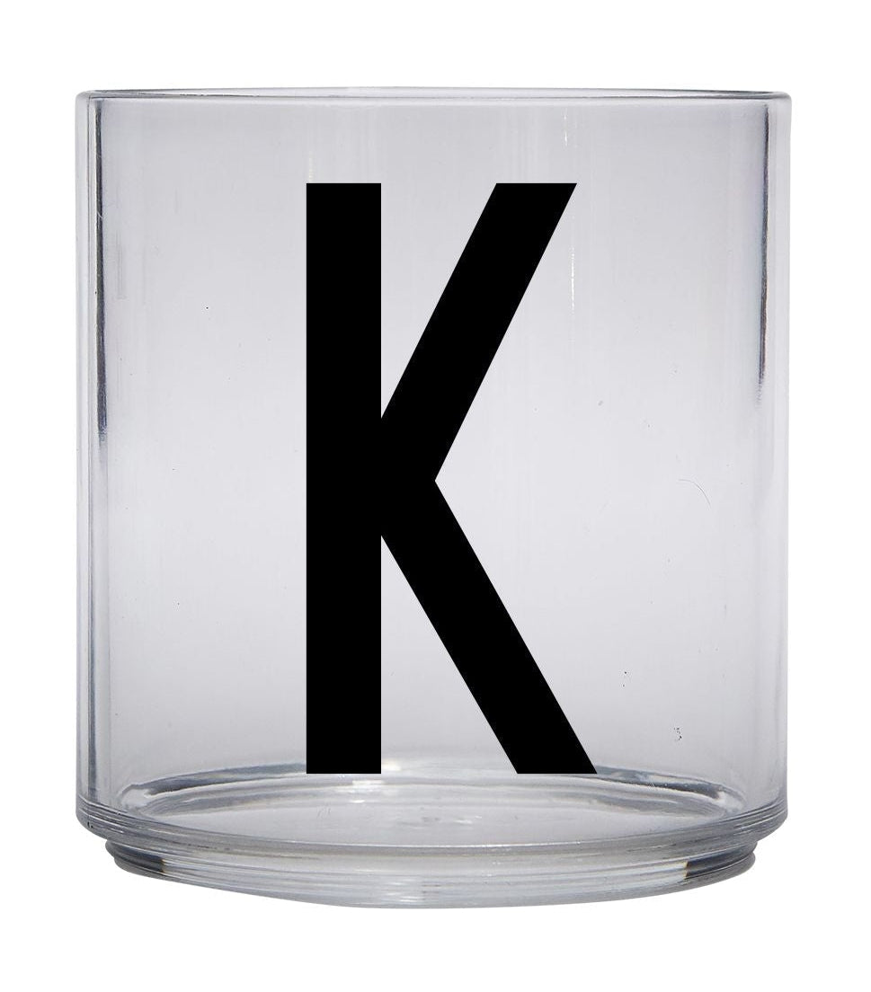 Lettres de conception Kids Personal Tritan Brinking Glass, K