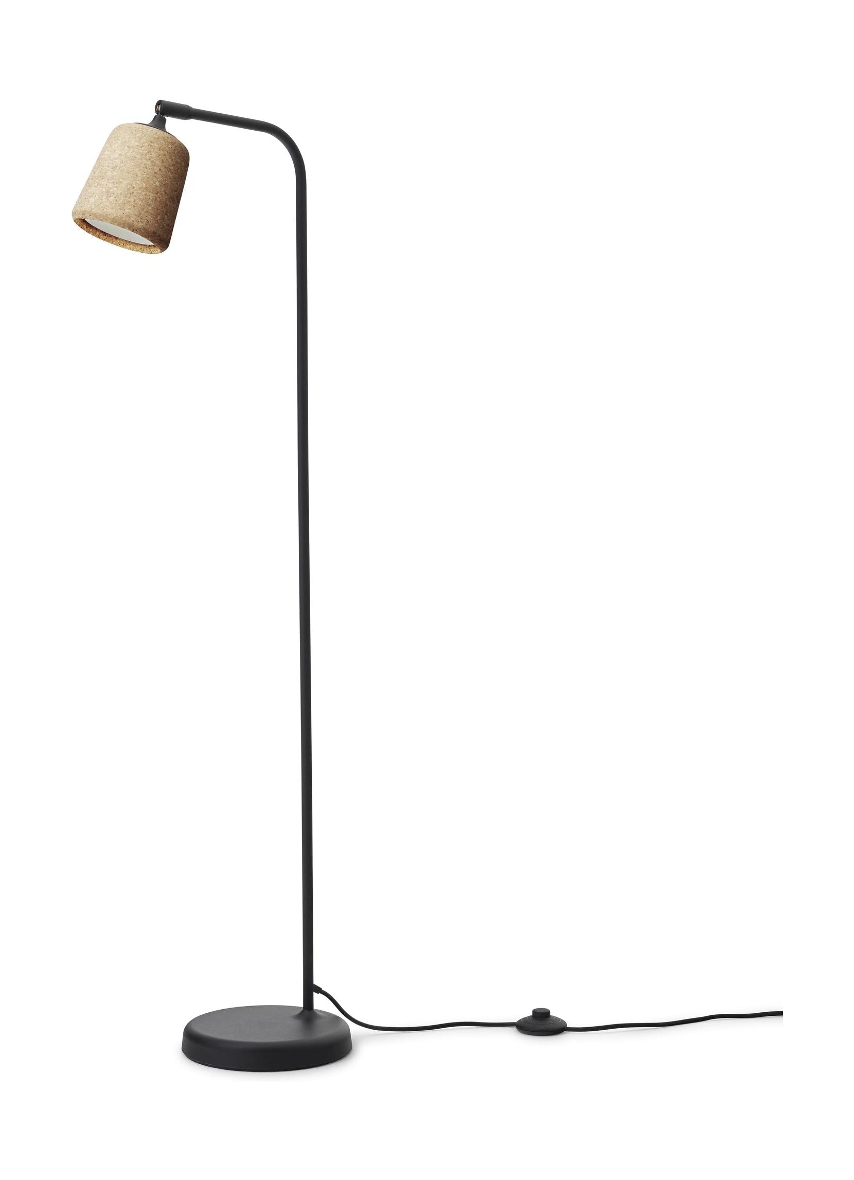 New Works Material Floor Lamp, Natural Cork