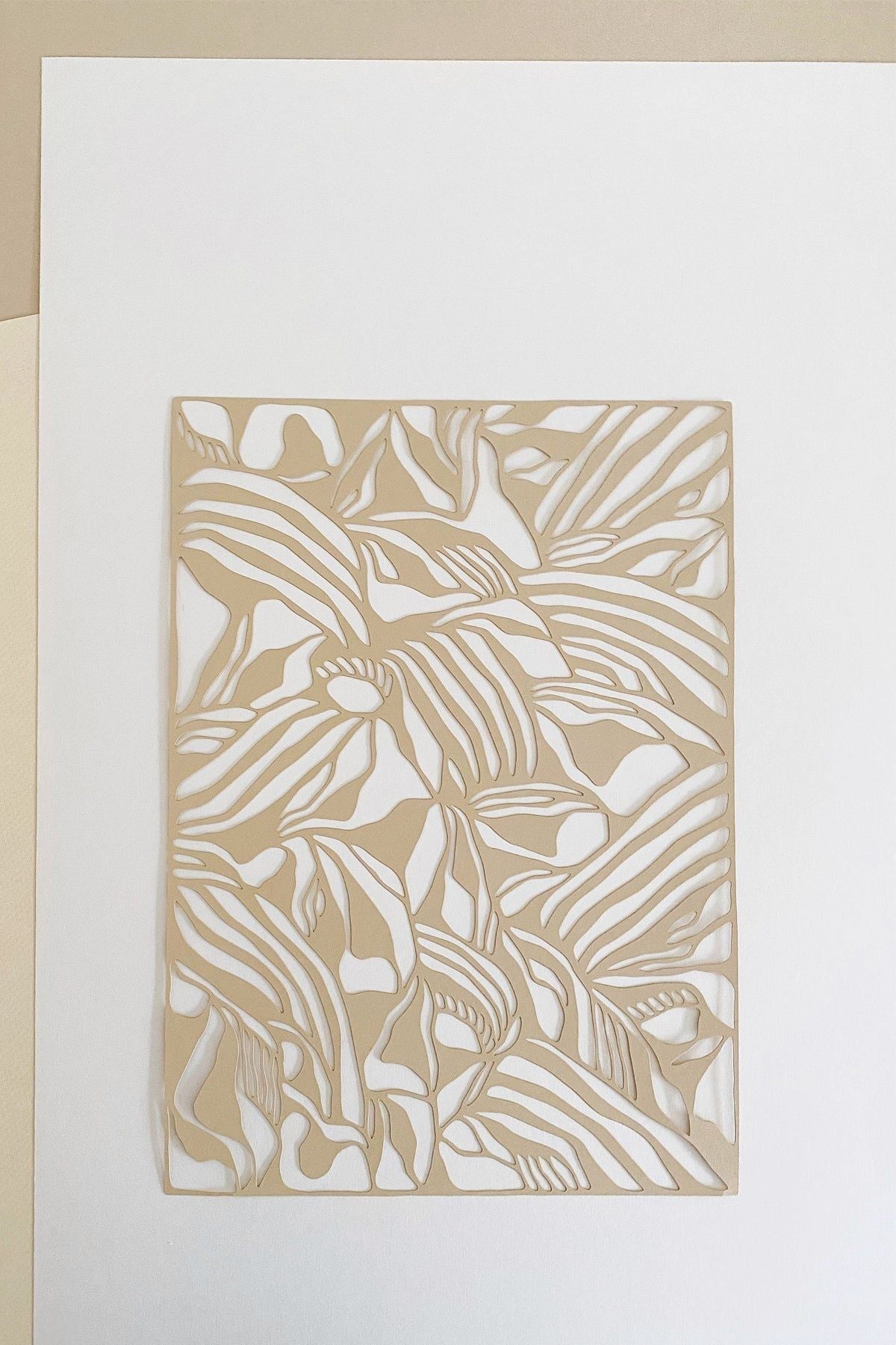 Studio sur Papercut A4 Organic Rectangle, sable