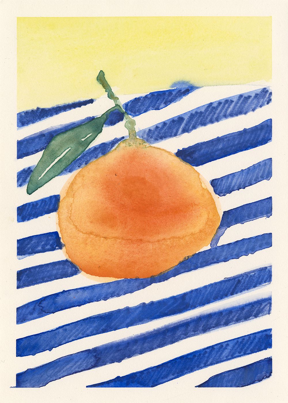 Papierkollektiv Orange Poster, 30 x 40 cm