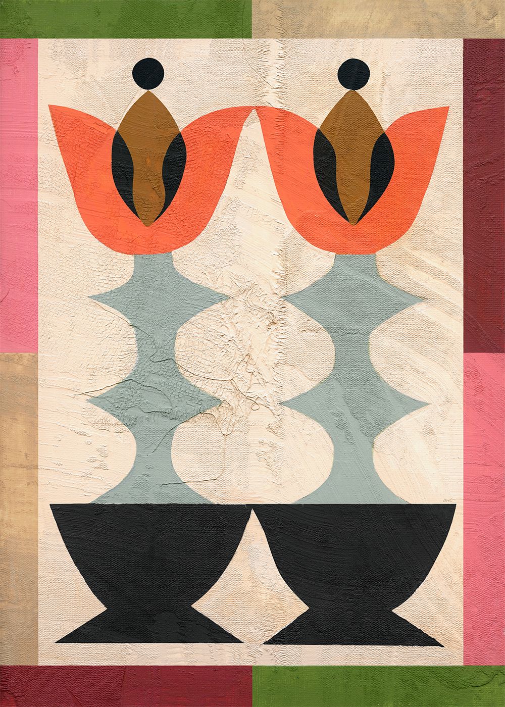Paper Collective Flor De Luz Poster, 30x40 Cm
