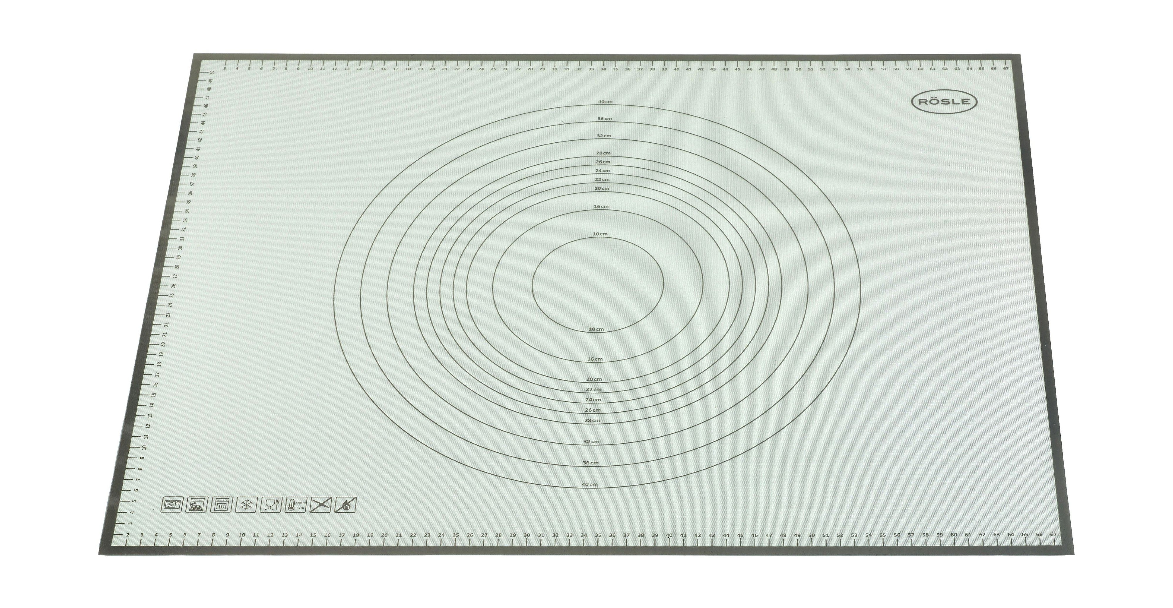 Rösle para hornear 68 x 53 x 0.2 cm transparente