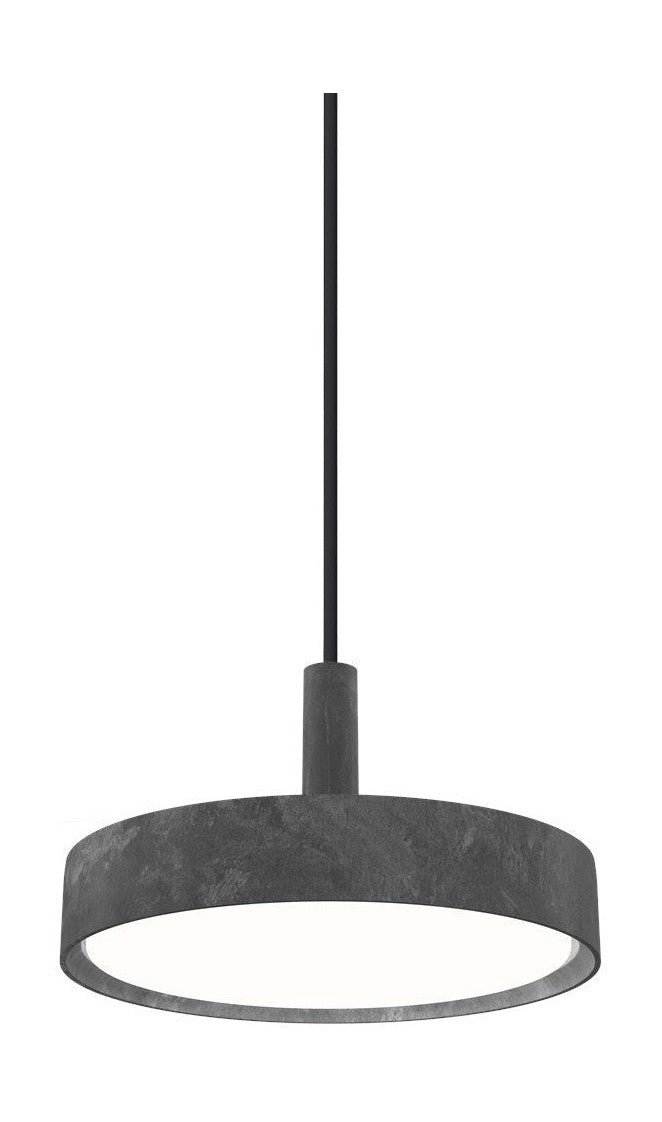 Louis Poulsen LP Slim Round Suspenderet Lamp førte 3000 K 13 W Ø25 cm, Dark Aluminium