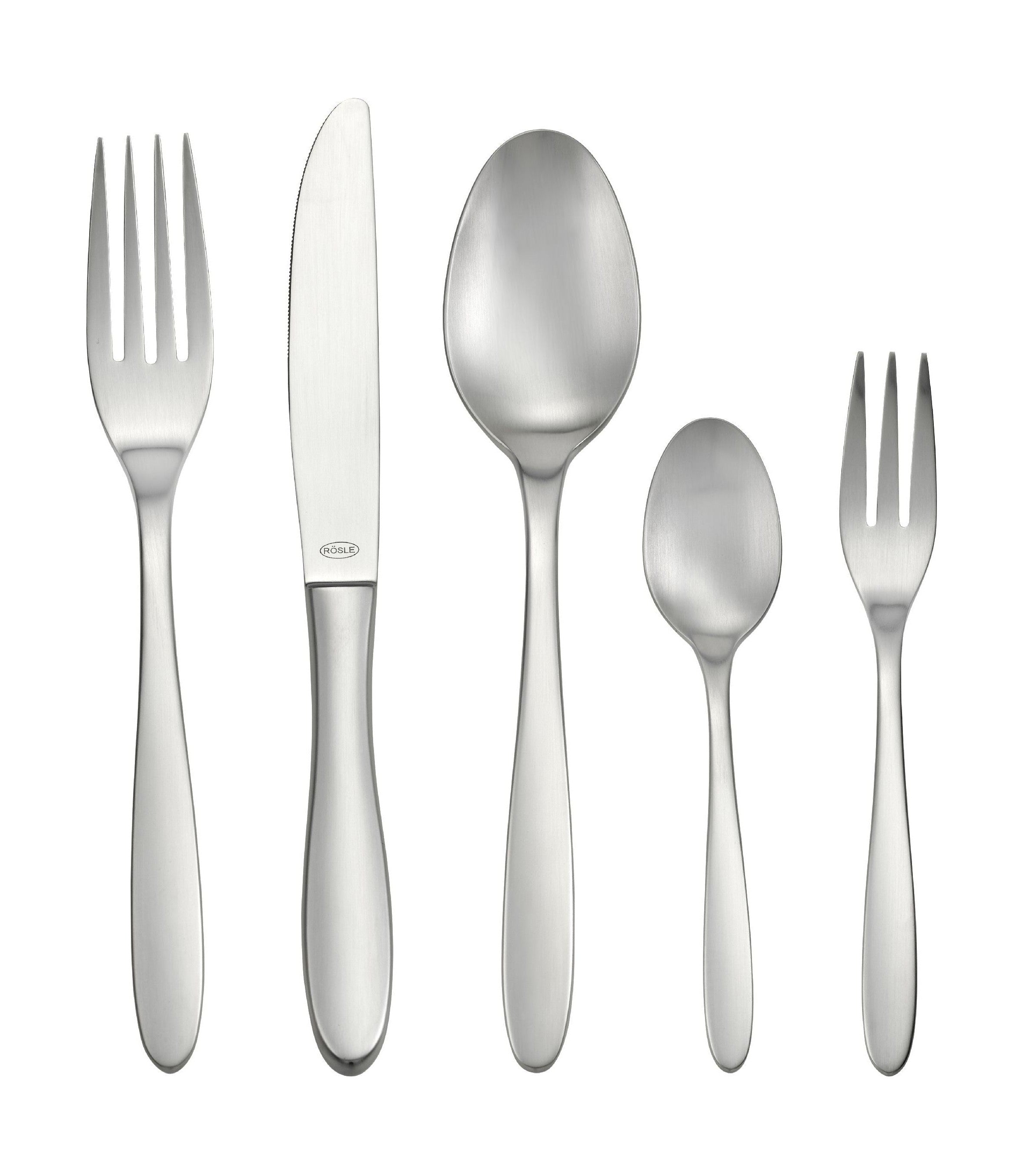 Rösle Culture Cutlery con 30 piezas, satén mate