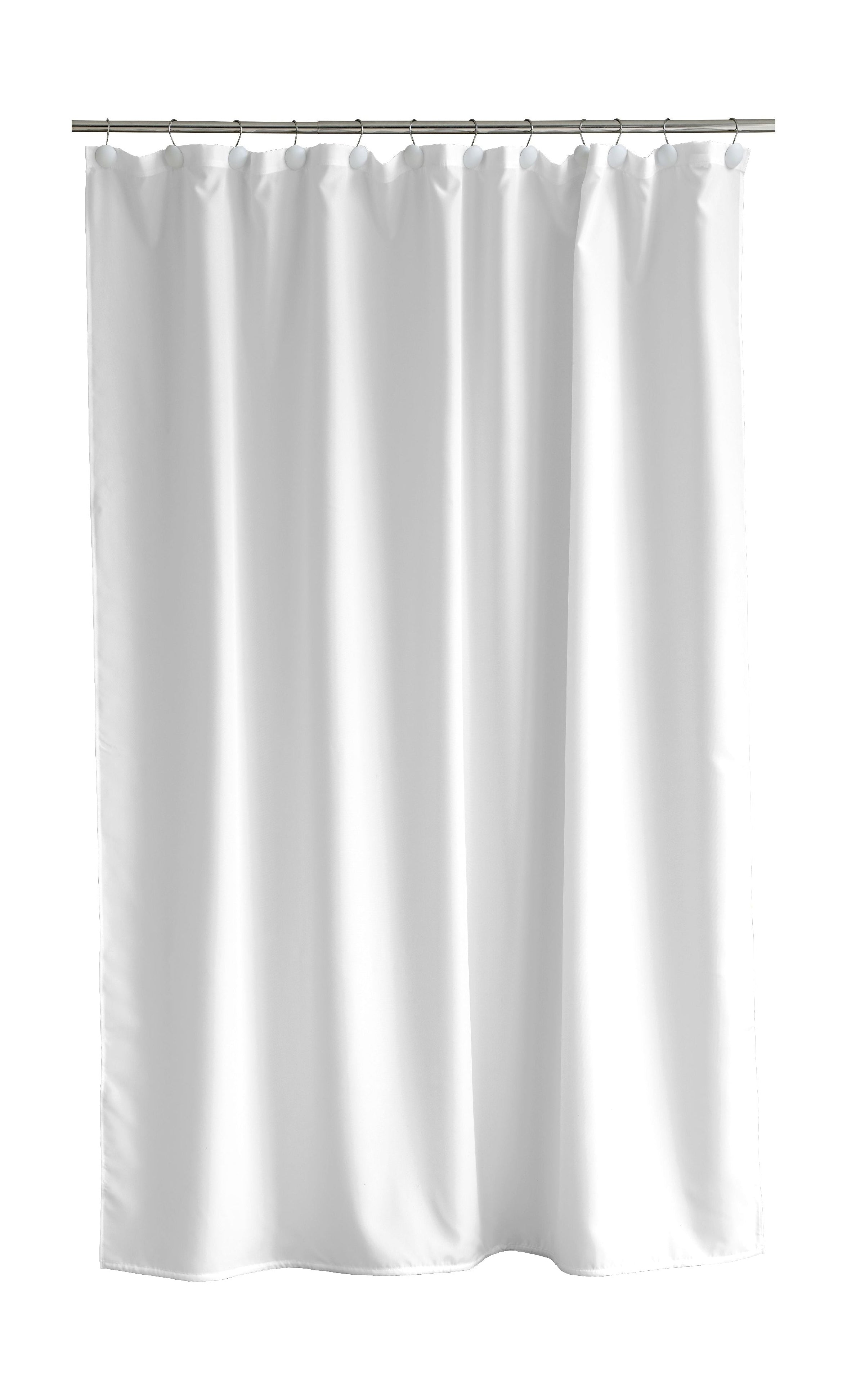 Cortina de ducha de comodidad de Södahl 180x220 cm, blanco