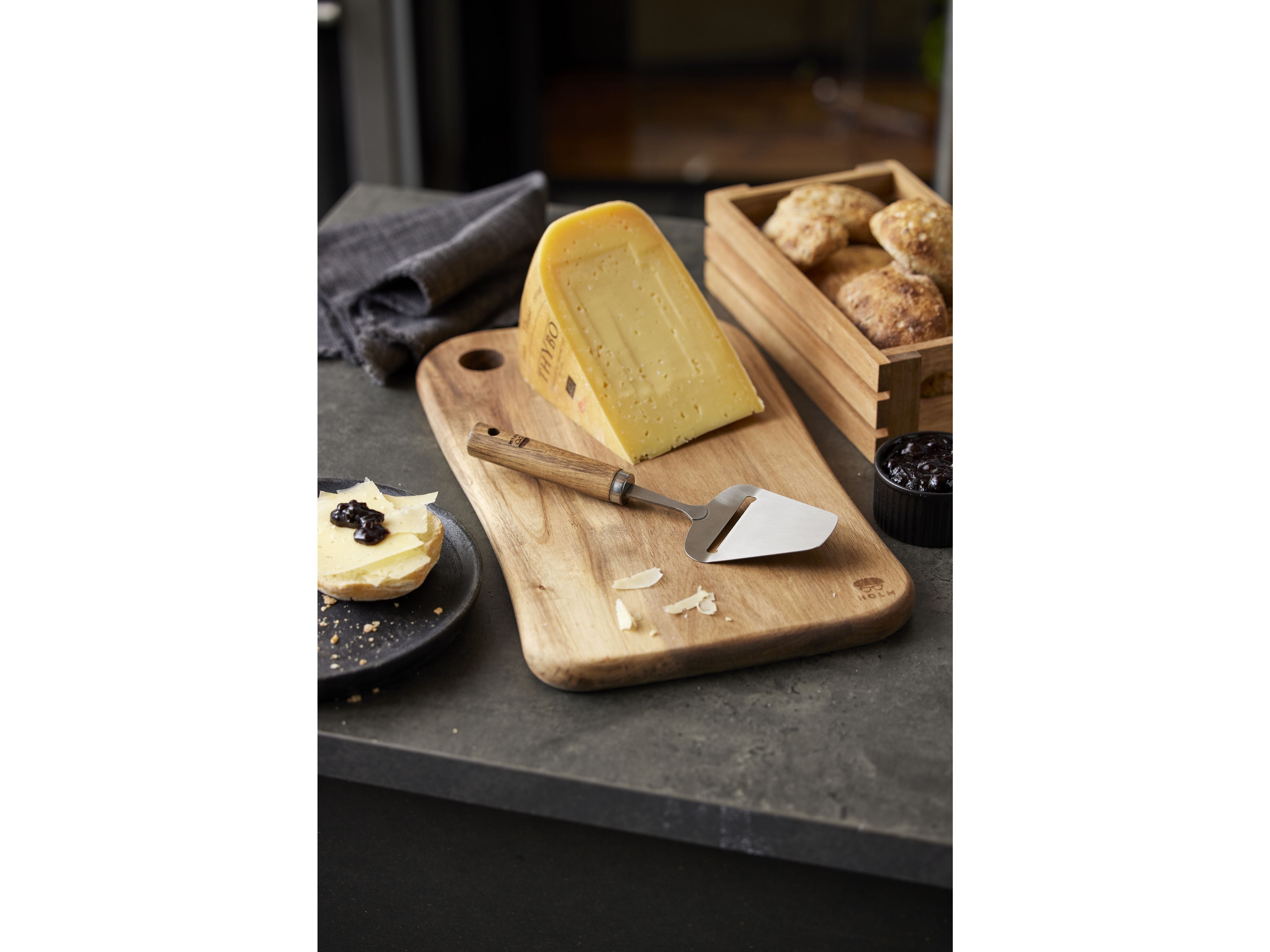 Rallador de queso Holm, marrón