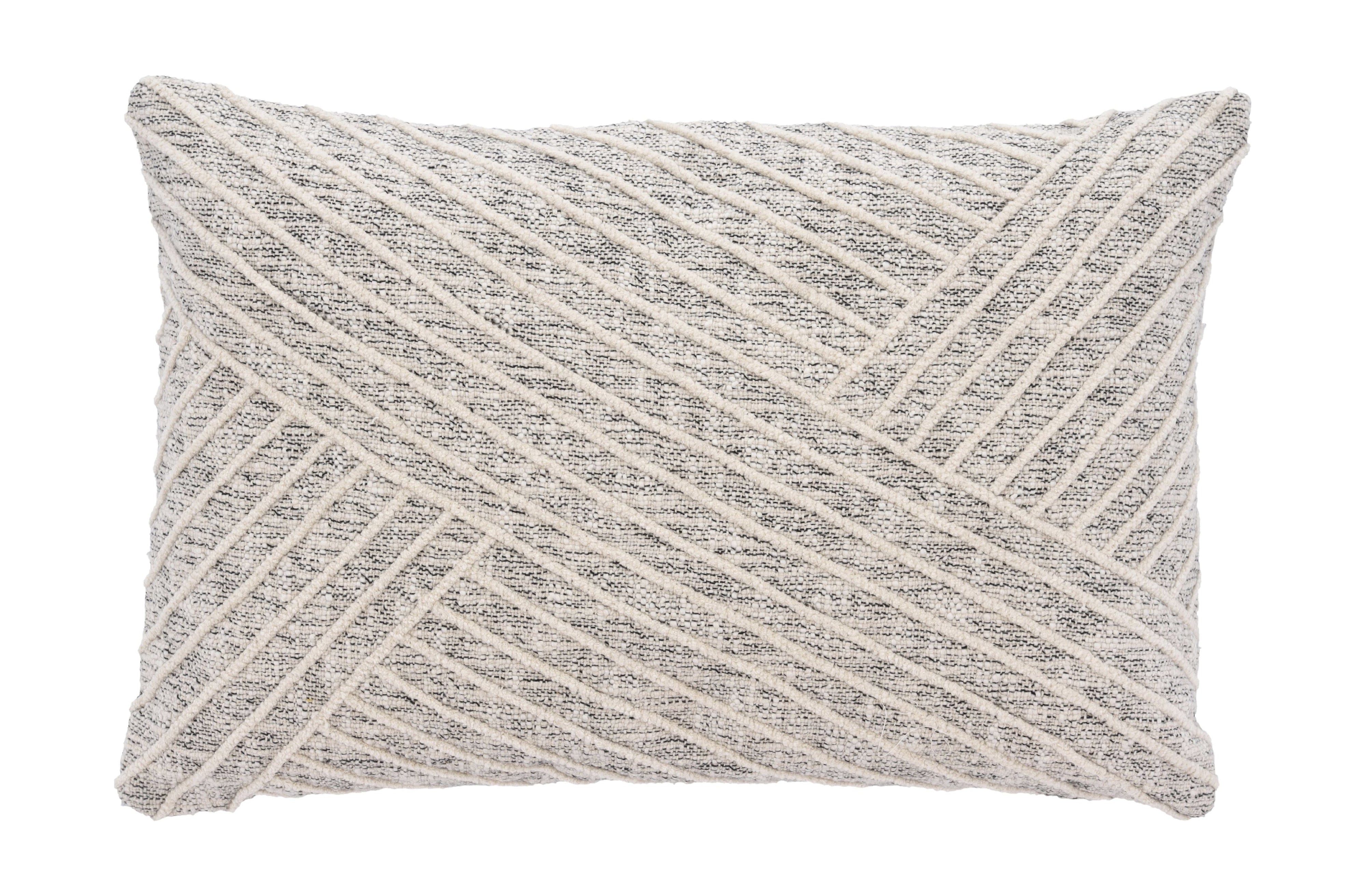 Södahl Couvre-coussin diagonal 40x60 cm, off-blanc