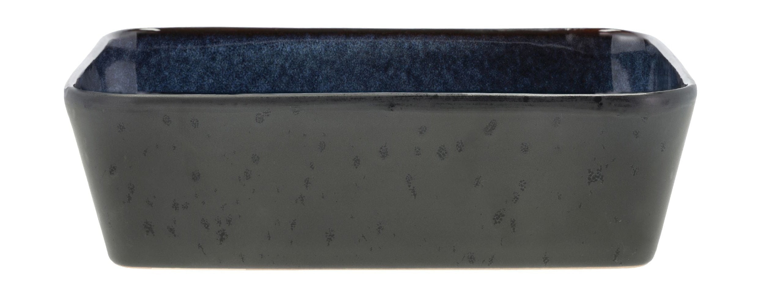 Bitz skål rektangulär 28 x 21 x 8 cm, svart/blå