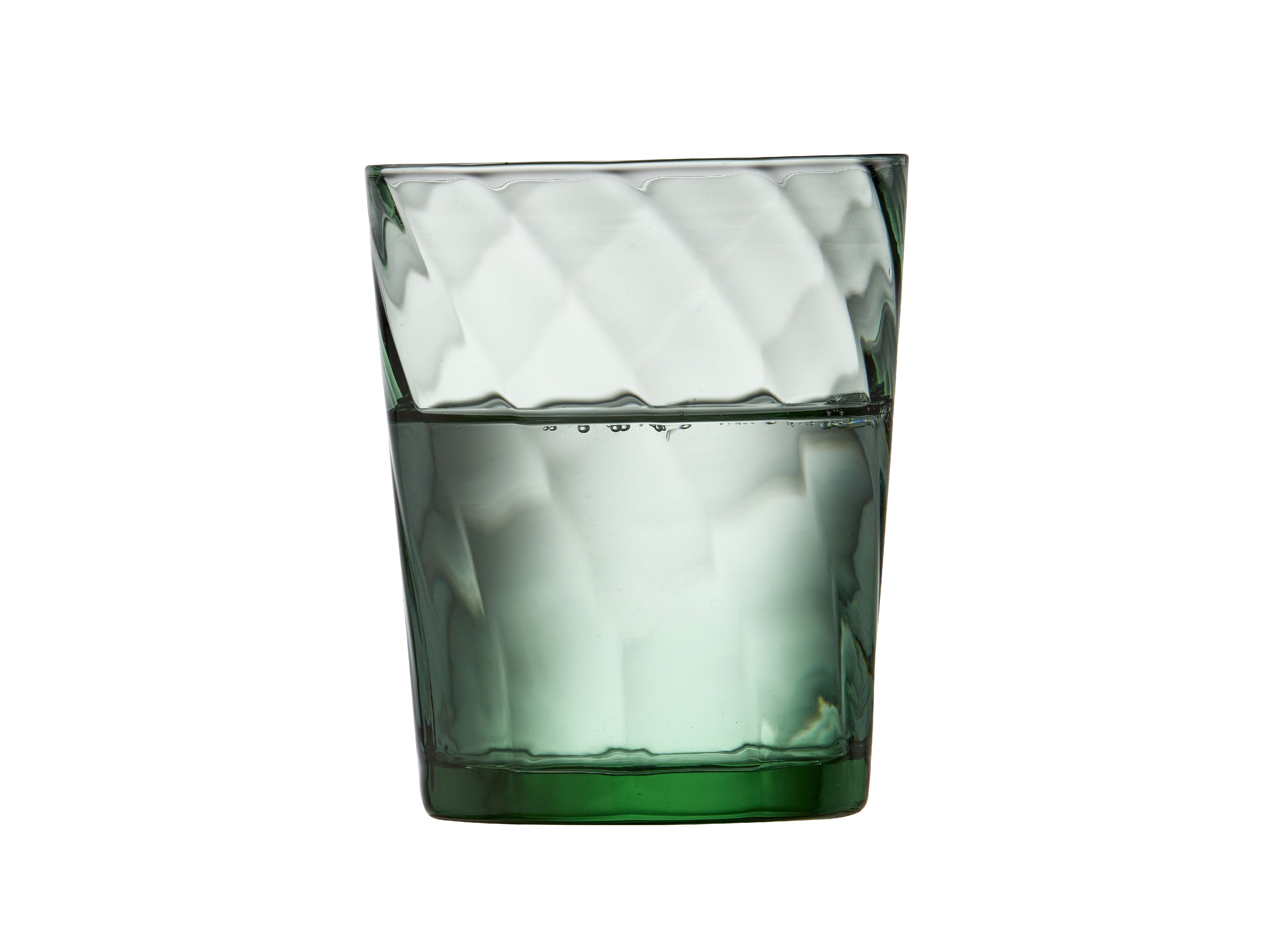 Lyngby Glas Vienna Glass de agua 30 Cl 4 Pcs, verde