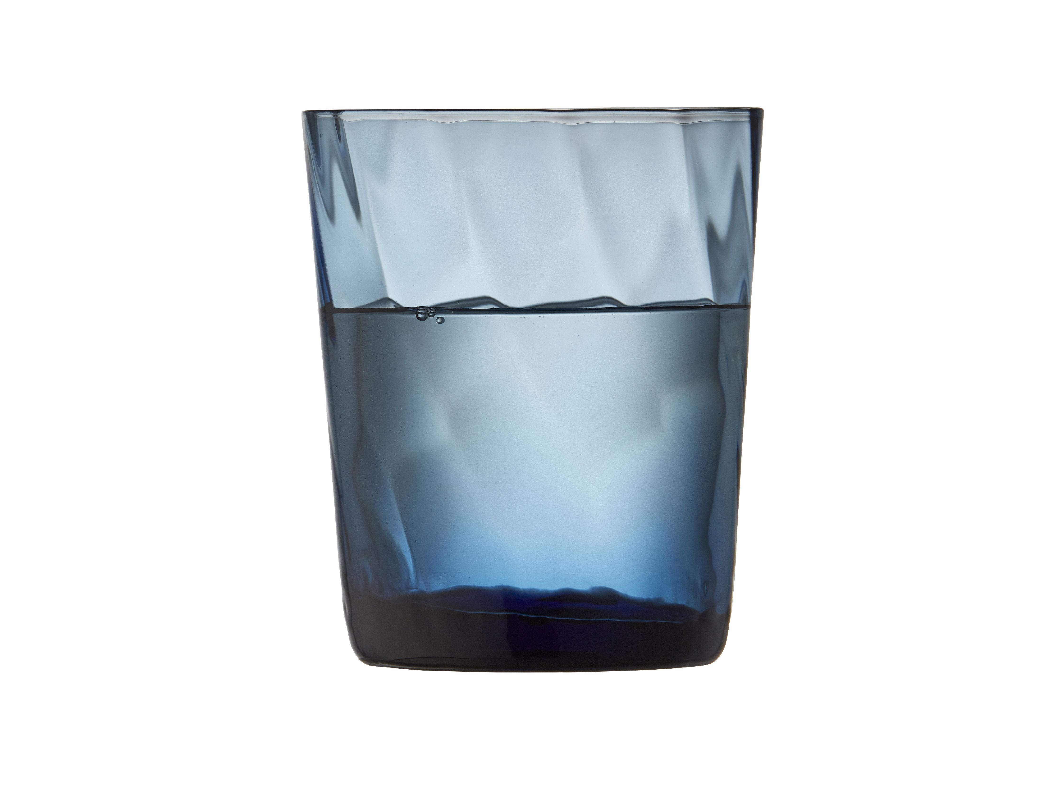 Lyngby Glas Wiena Wasserglas 30 Cl 4 Stcs, Blau
