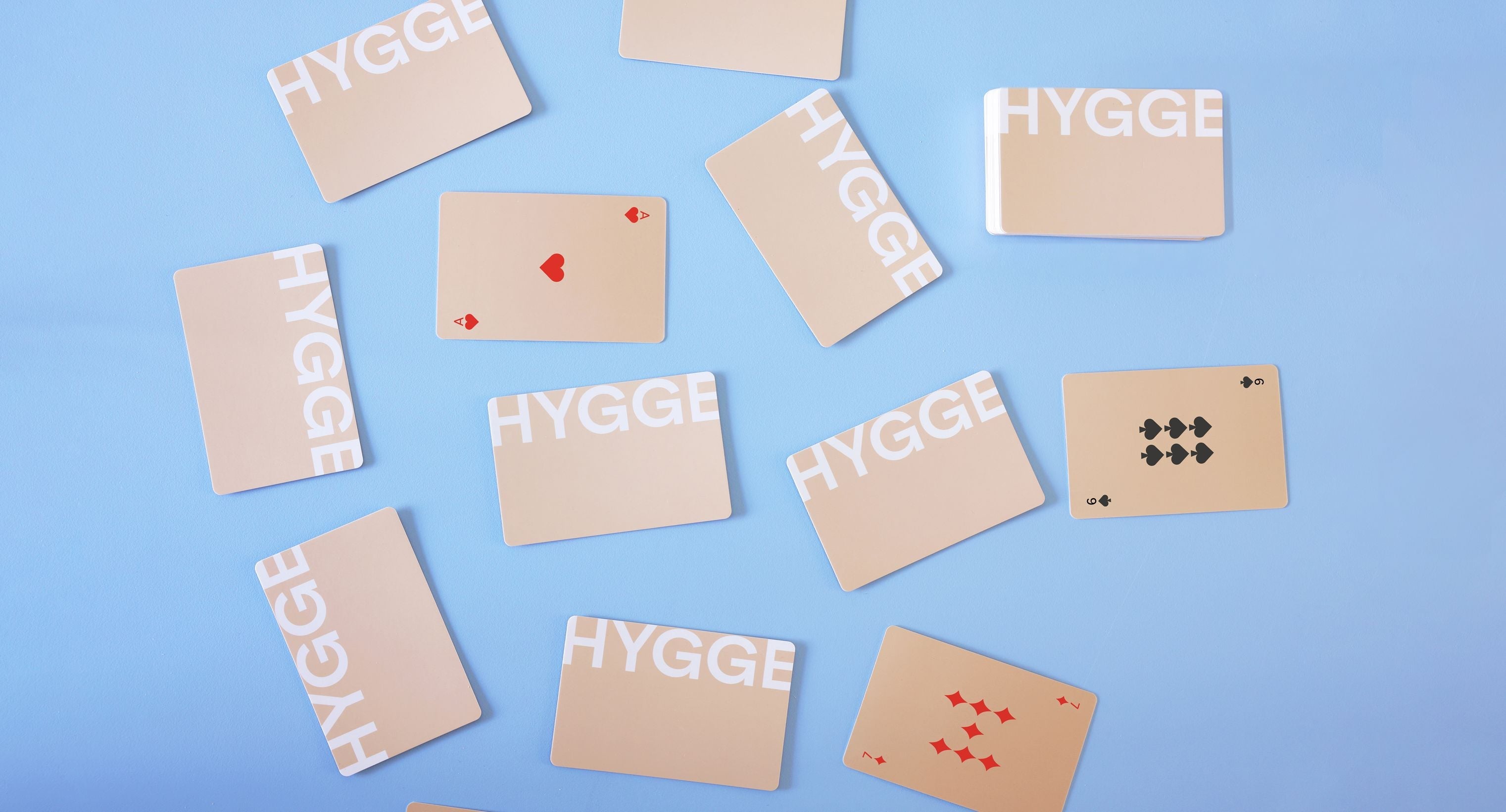 Design Letters Hygge Playing Cards