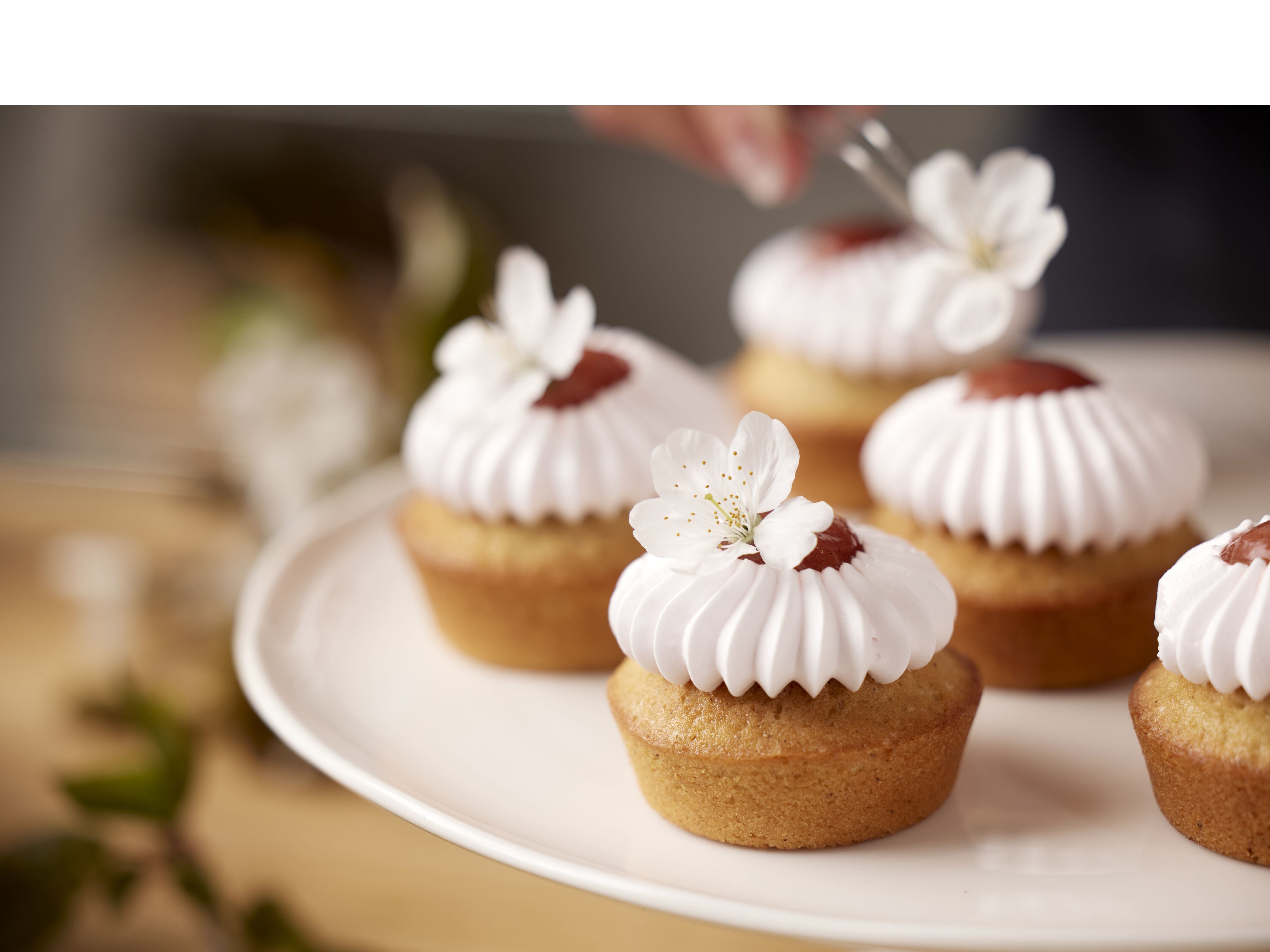 Pan de muffin de Blomsterbergs para 12 piezas, azul