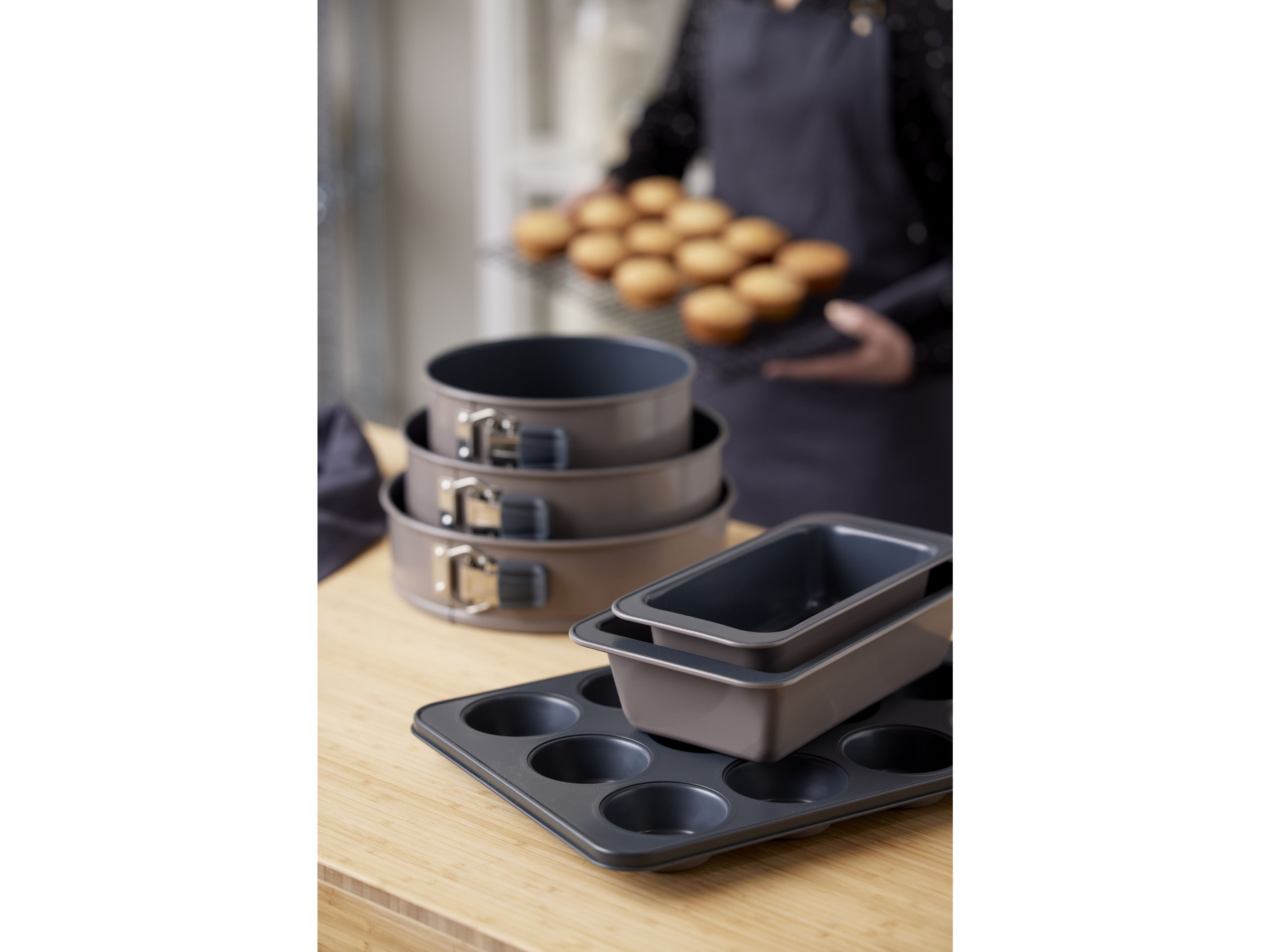 Blomsterbergs Muffin Pan pour 12 pièces, bleu