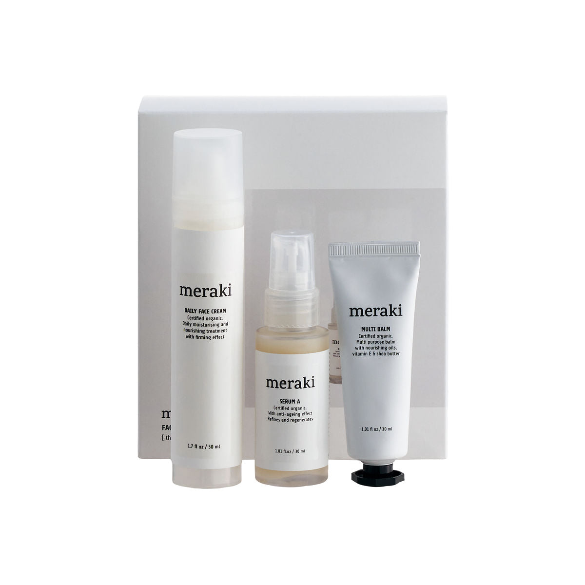 Meraki Regalo Box The Hidrurizing Kit, Face Care
