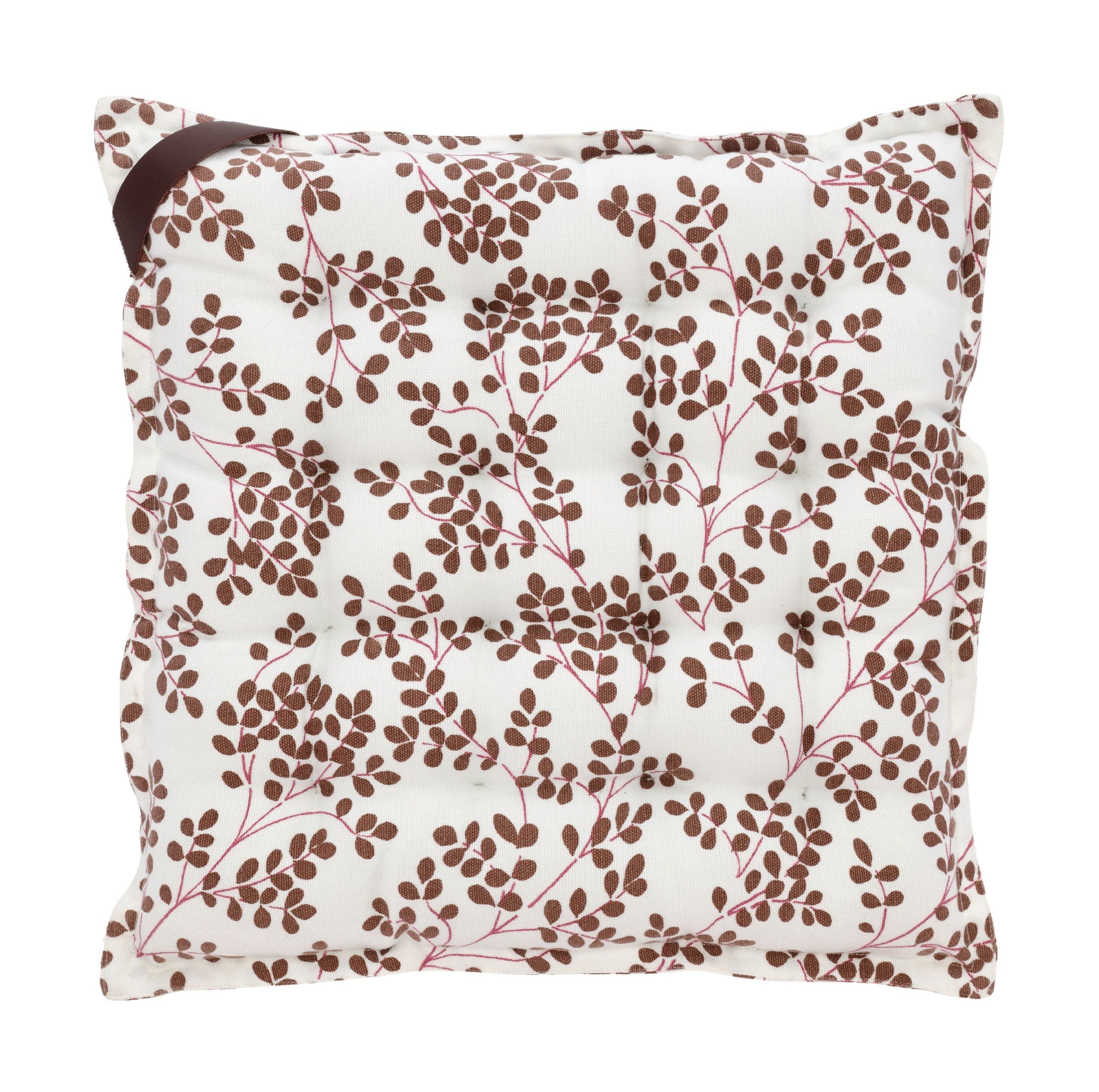Södahl Mimosa Seat Cushion 40 x 40 cm, kaffebrun