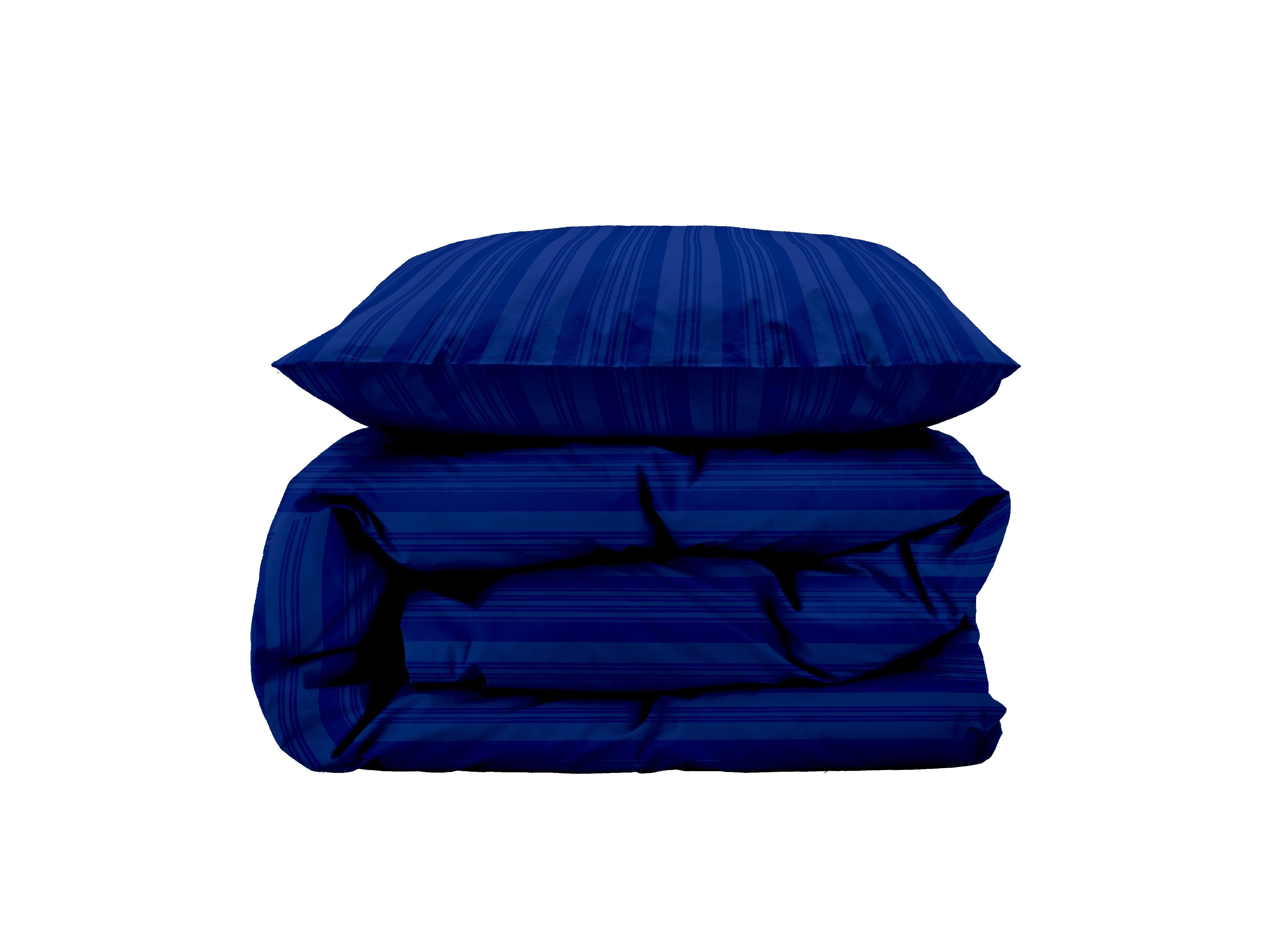 Södahl ædle sengelinned 200 x 220 cm, kongeblå