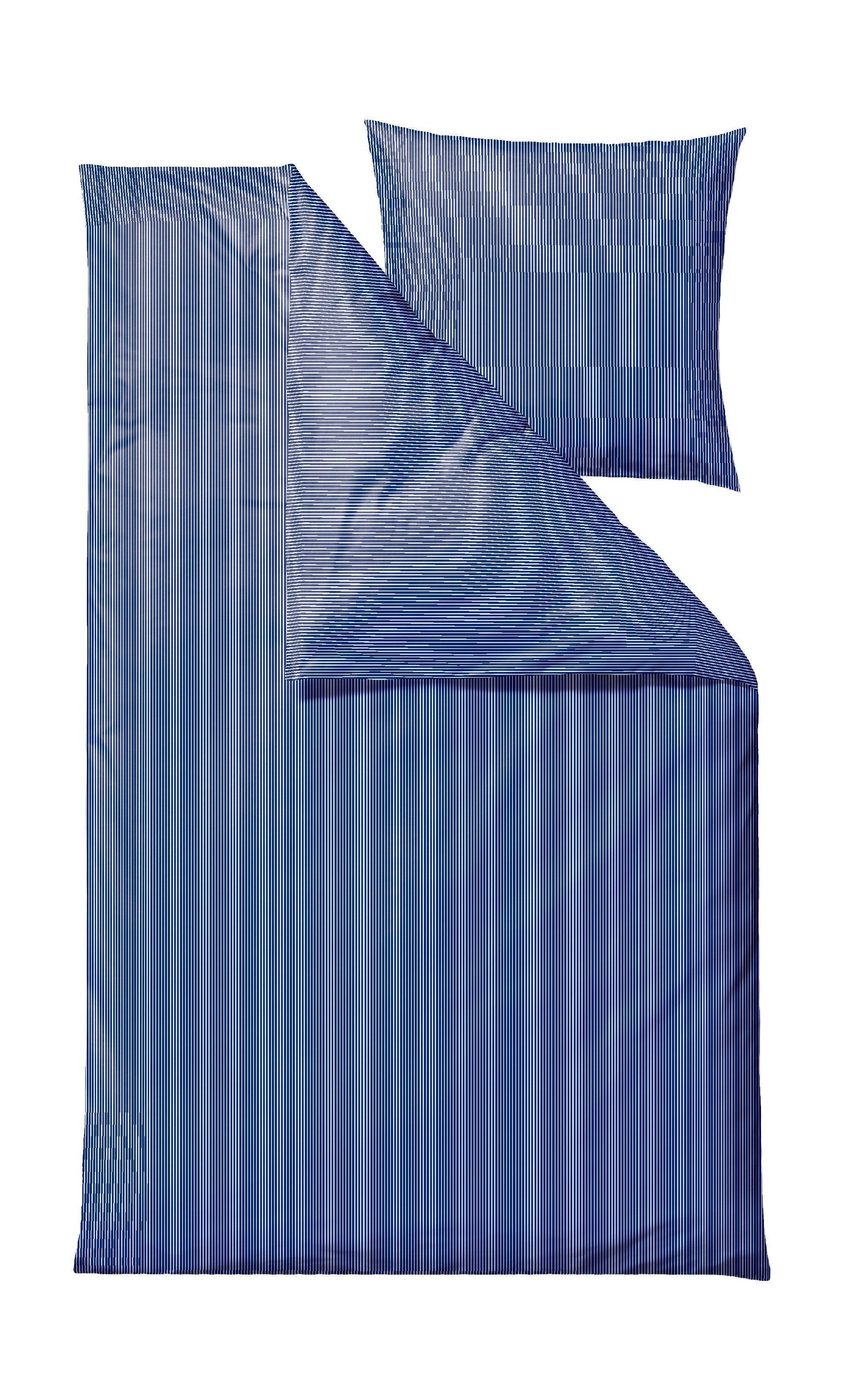 Södahl alegre lino de la cama 140 x 200 cm, azul real
