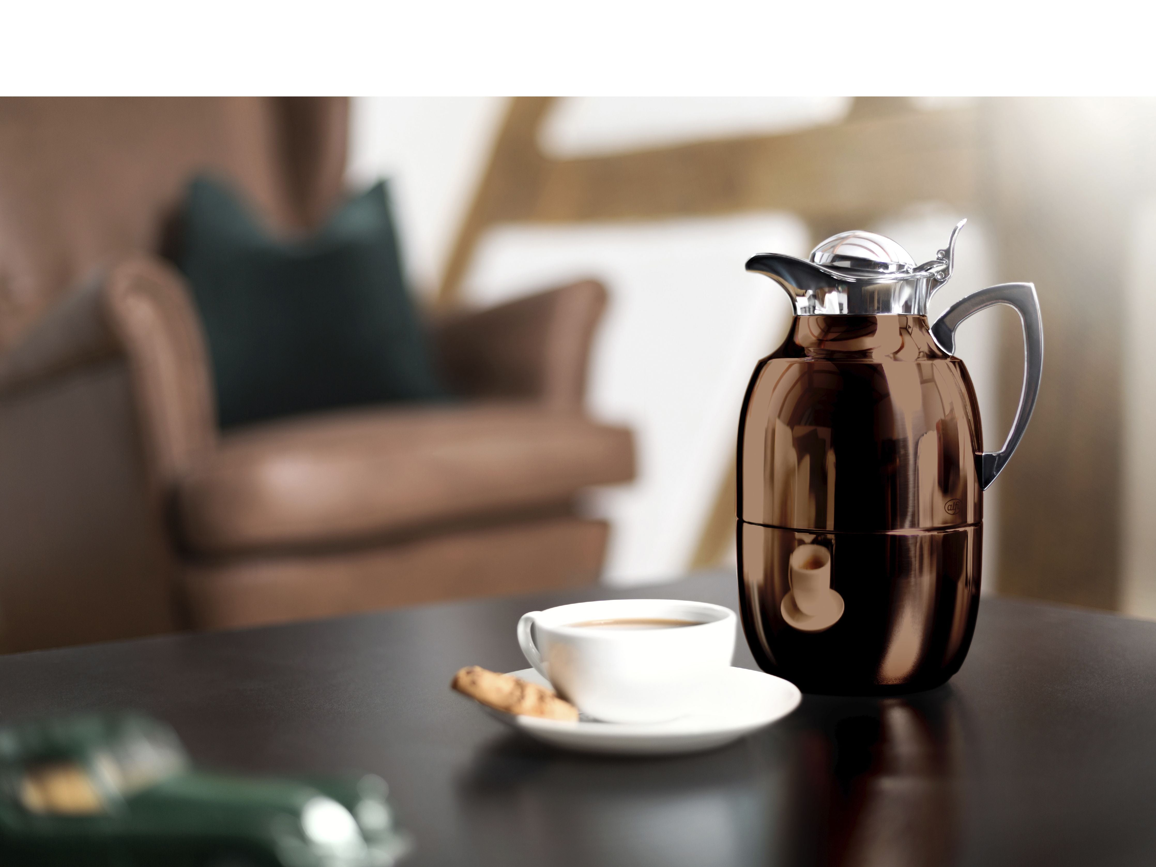 Alfi Juwel Insulated Carafe 1 Liter. Copper