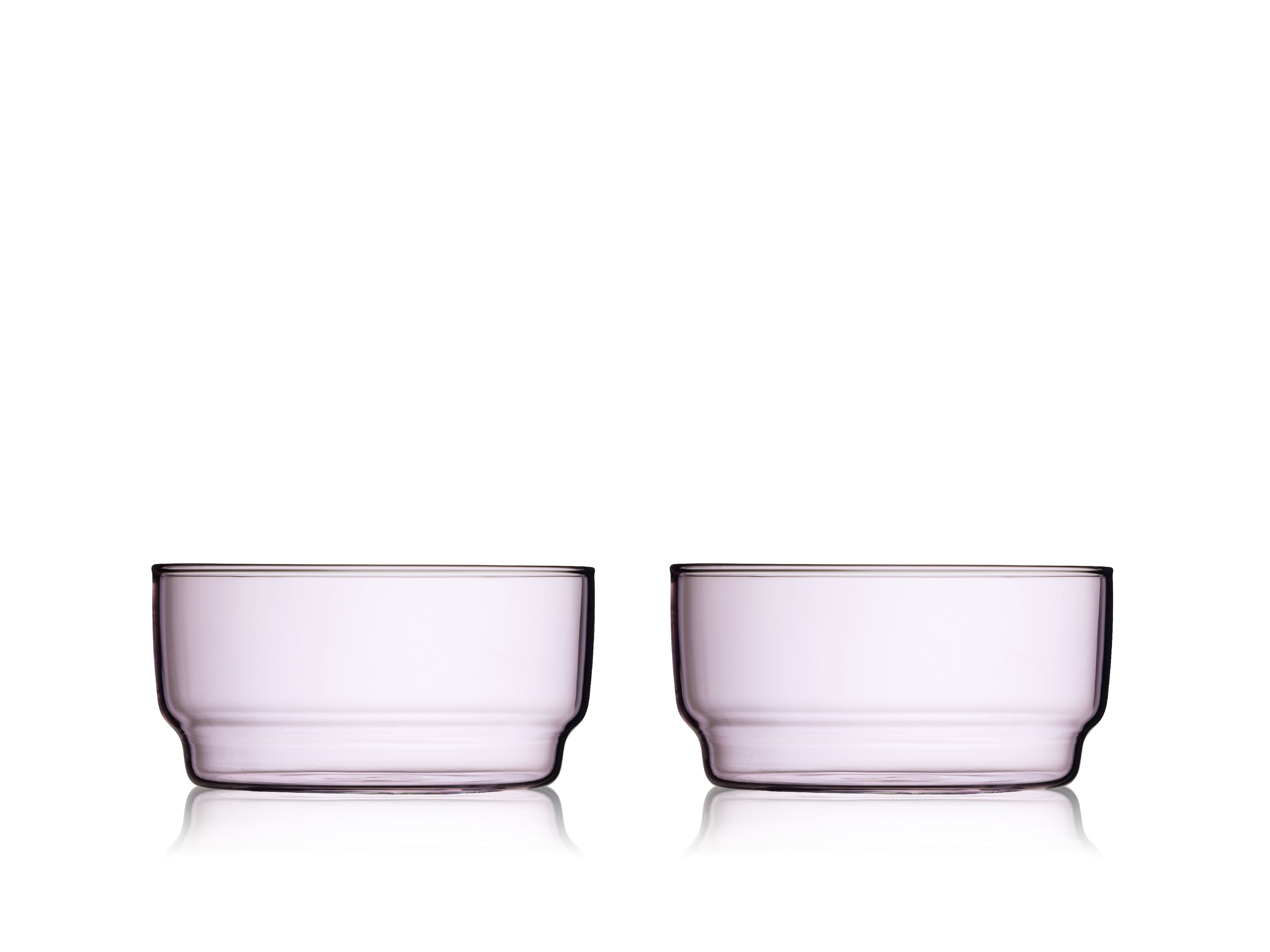 Lyngby Glas Torino Bowl 12 cm 2 Stcs., Pink