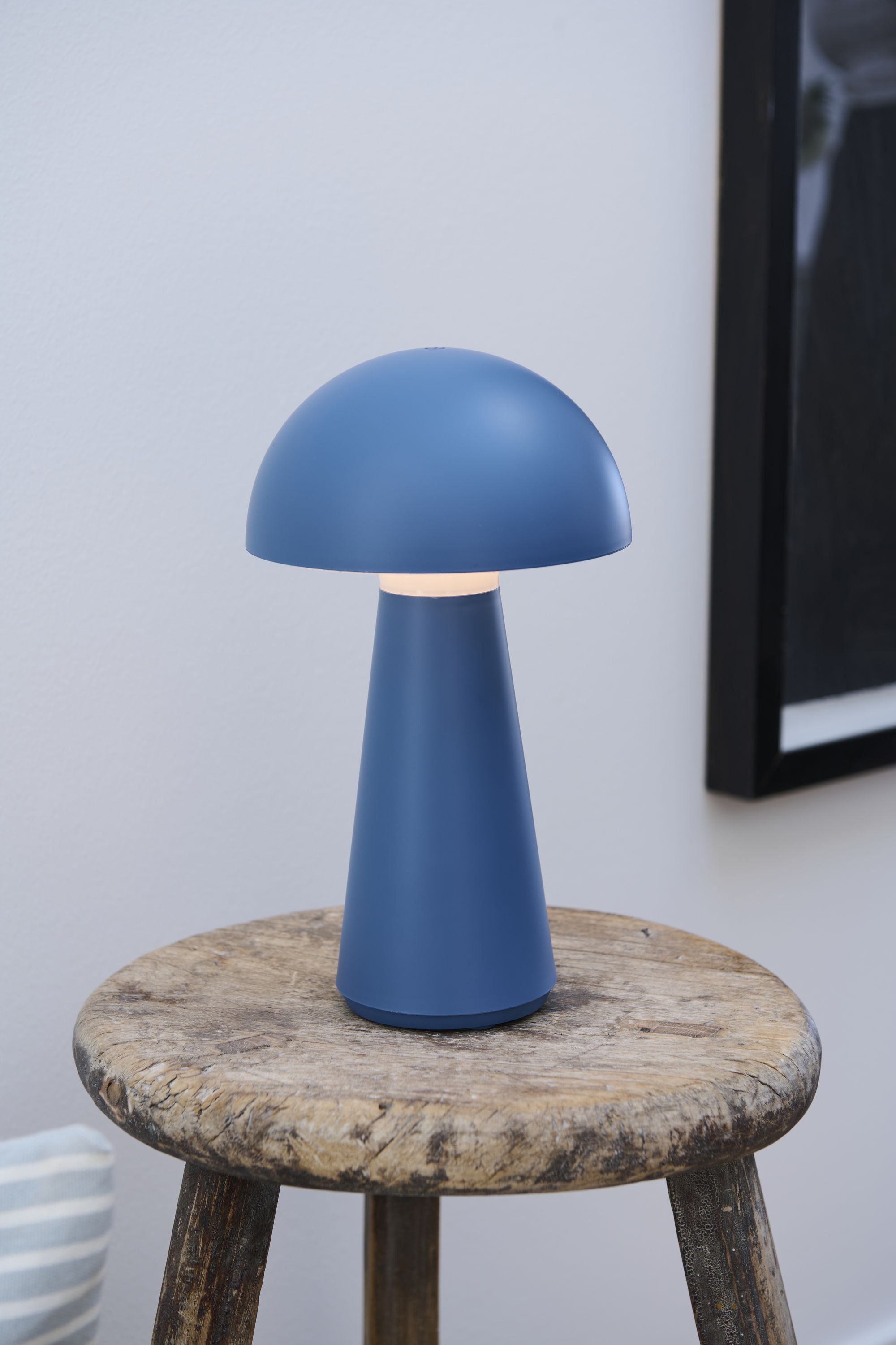 Lámpara de mesa Sirius Sam, azul