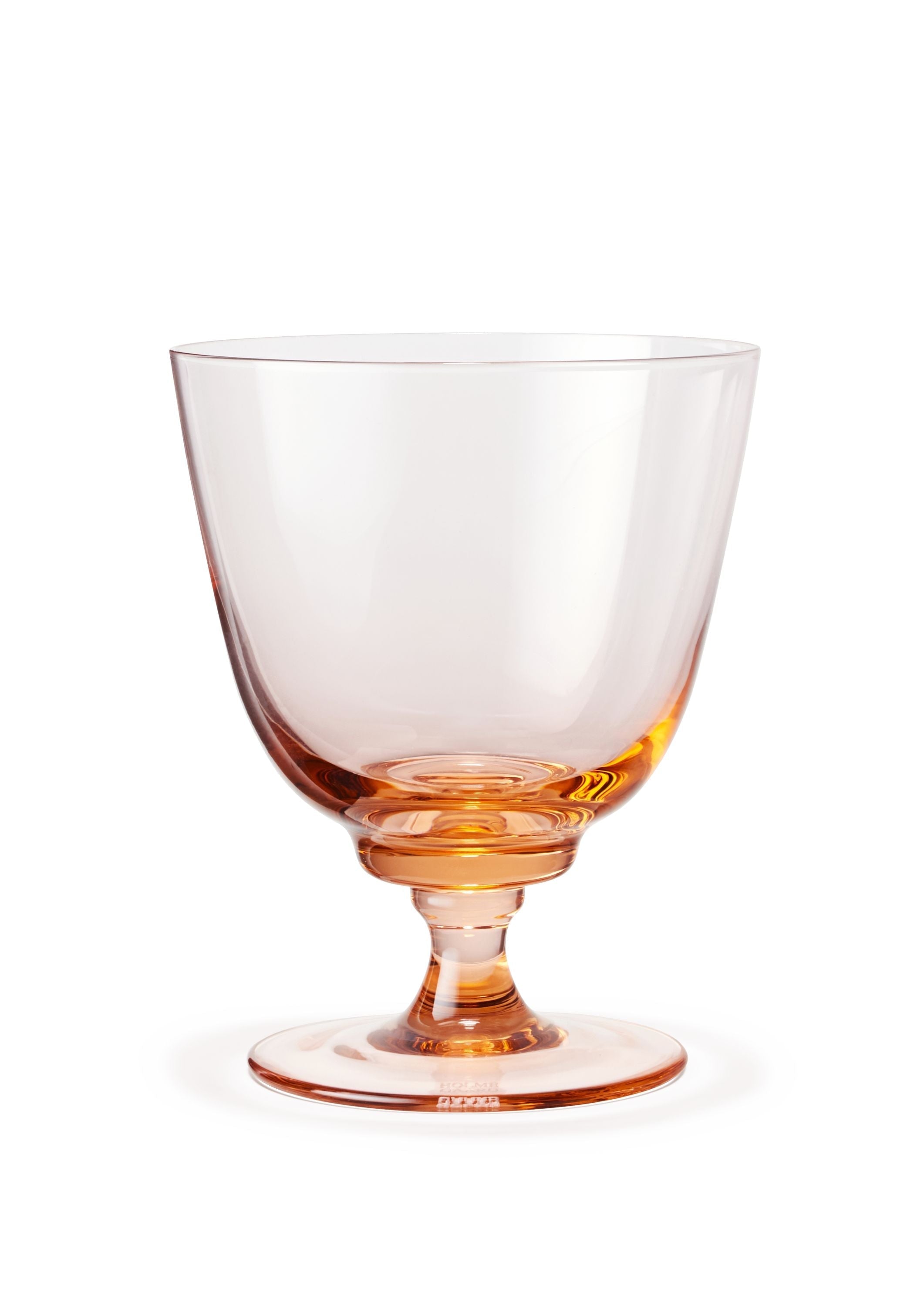 Holmegaard flödesglas till fots 35 cl, champagne