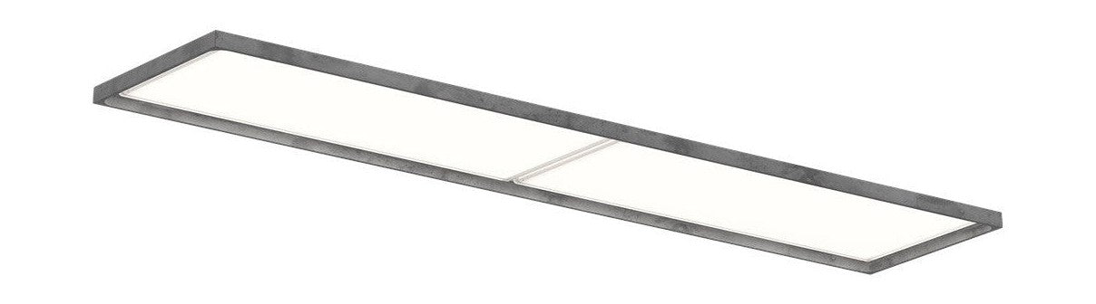 Louis Poulsen LP Slim Box lampe de plafond encastrée 2299 Lumens Dali, aluminium foncé