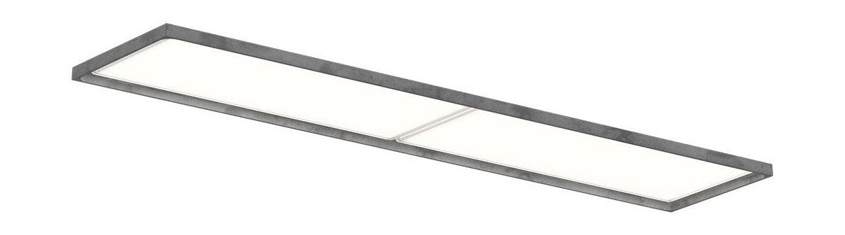 Louis Poulsen LP Slim Box Lampe de plafond encastrée 2299 Lumens Bluetooth sans fil, aluminium foncé