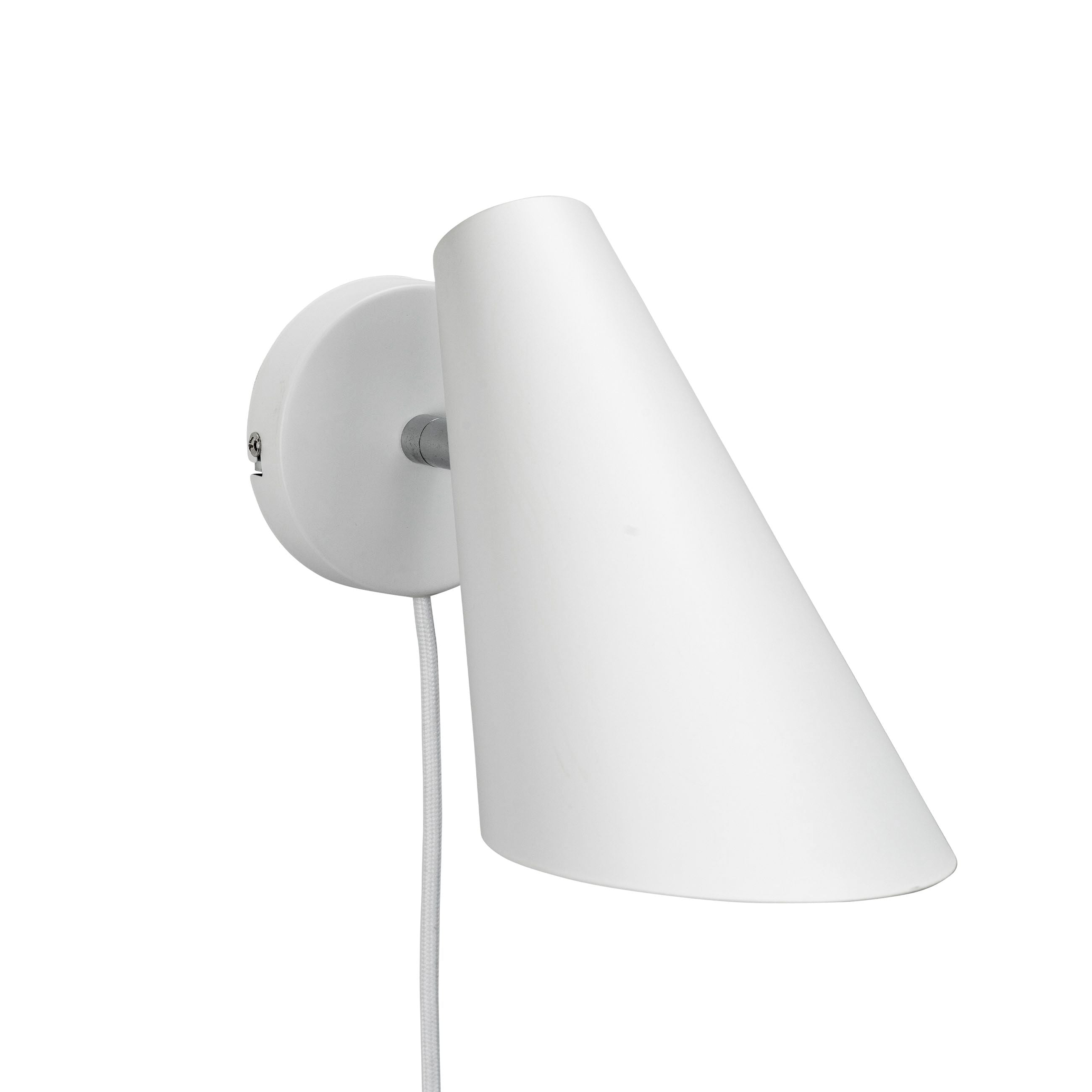 Lámpara blanca de Dyberg Larsen Cale, blanco