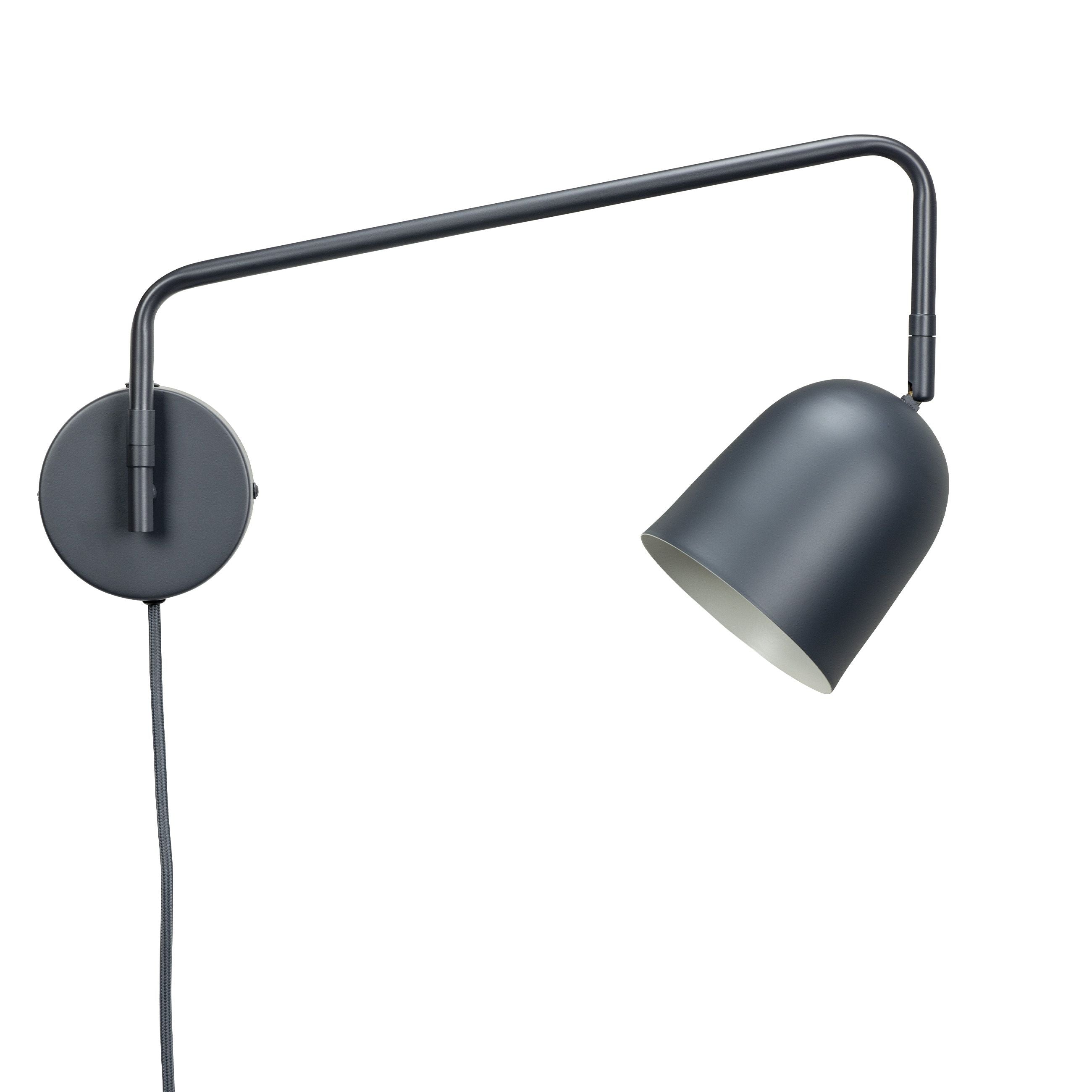 Dyberg Larsen Manchester Wall Lamp, Gray