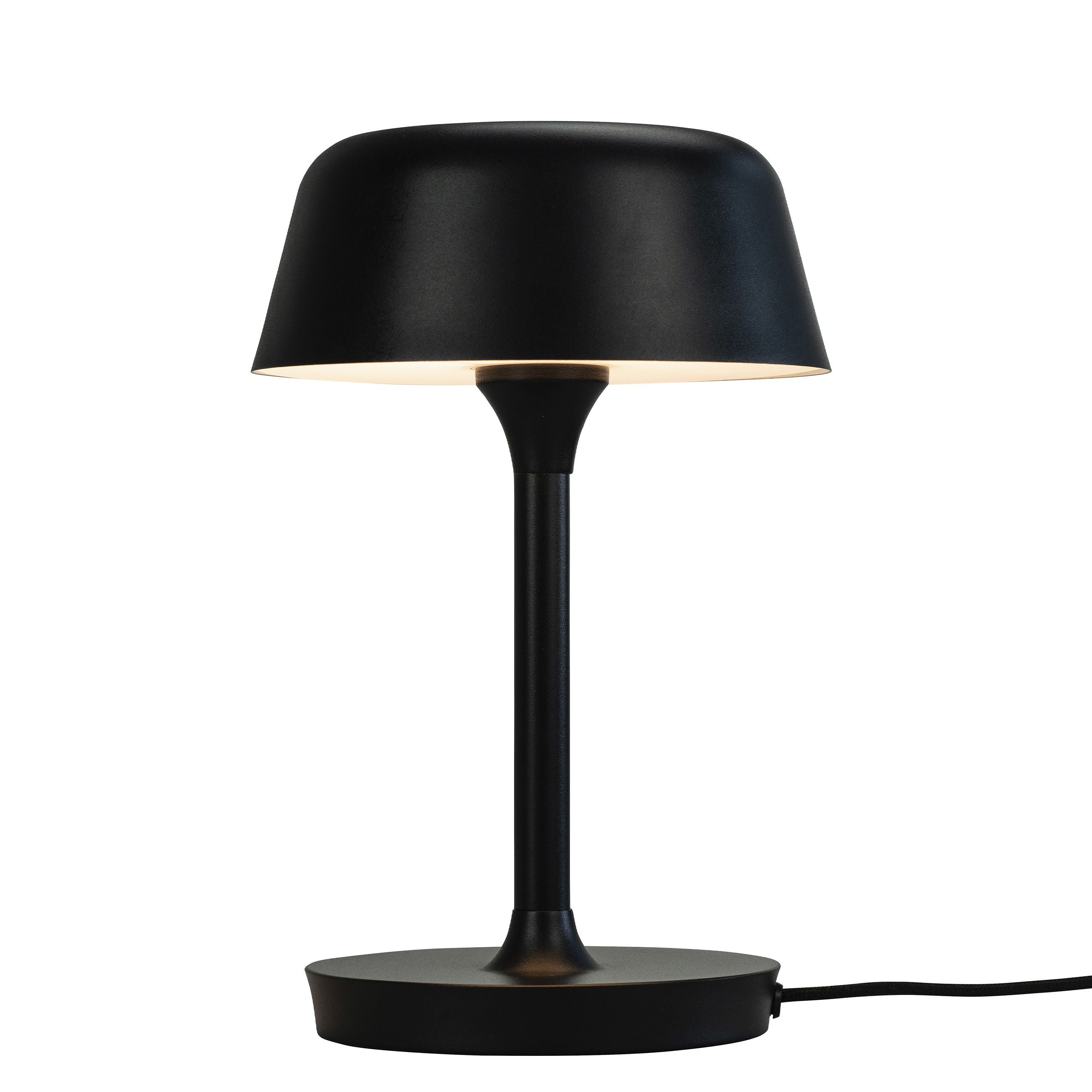 Lámpara de mesa de Dyberg Larsen Valencia, negro