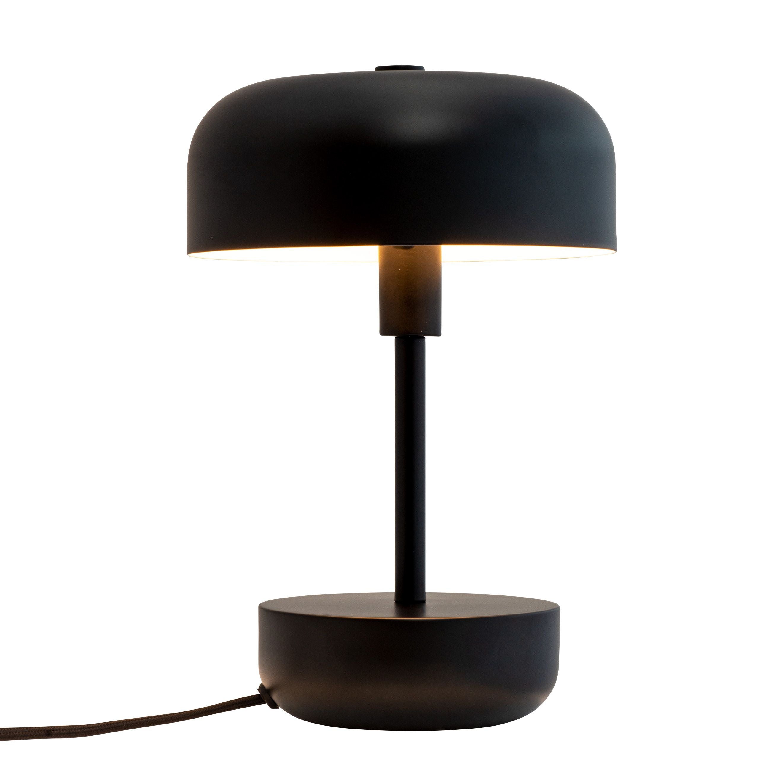 Dyberg Larsen Haipot bordlampe, sort