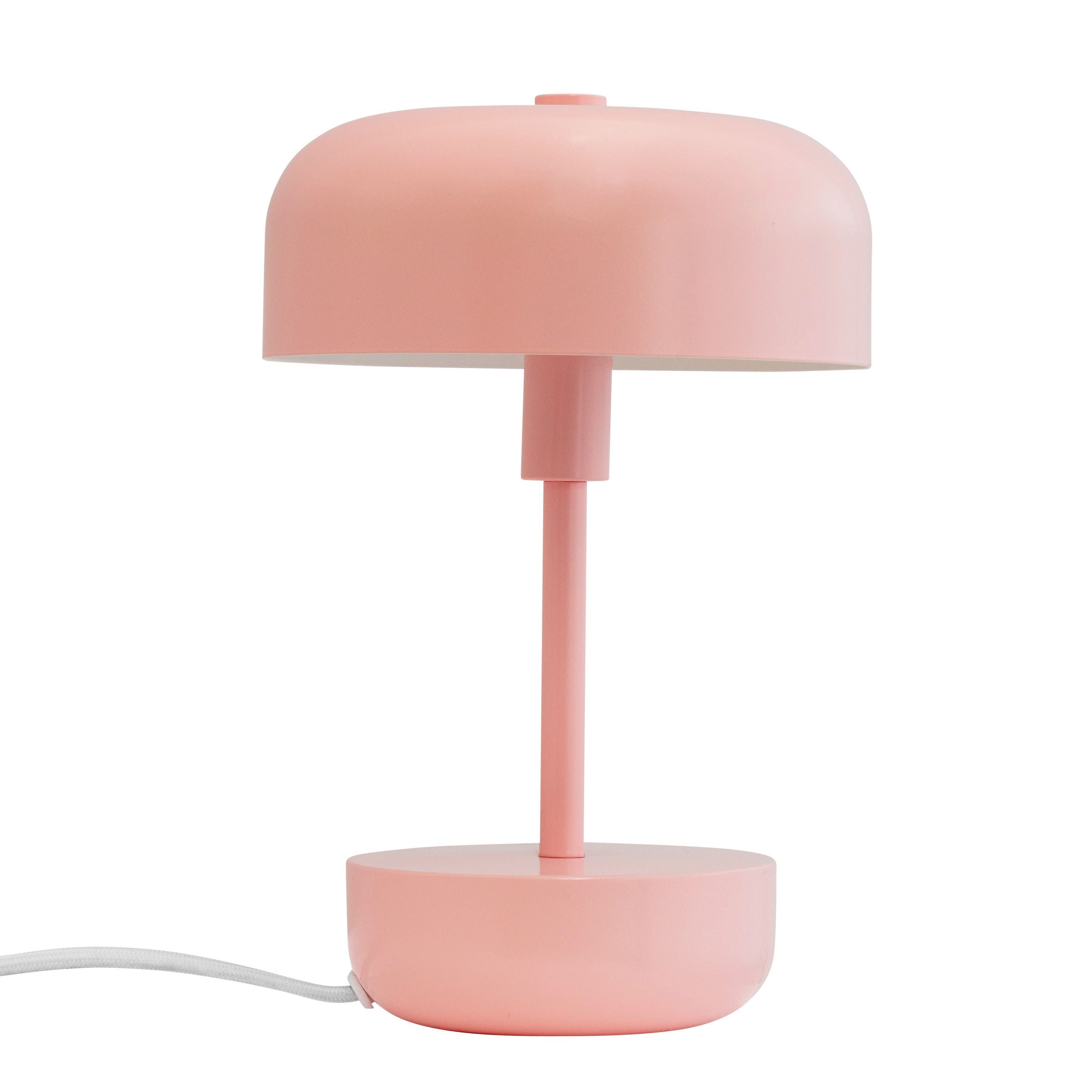 Lámpara de mesa de Dyberg Larsen Haipot, rosa