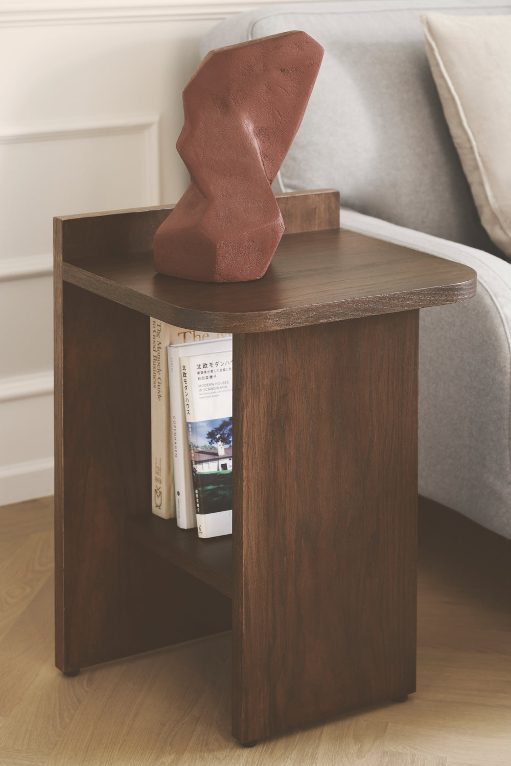 Gejst Ismo Side Table, Dark Oak