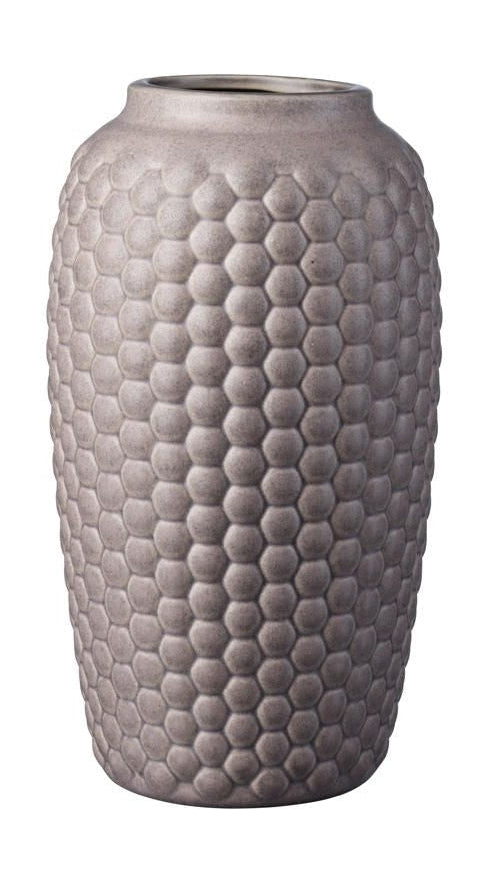 FDB Møbler S8 Lupine Vase Schmal H: 28 cm, warmes Grau