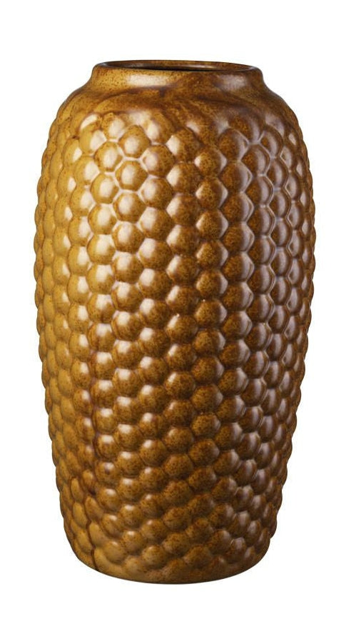 FDB Møbler S8 Lupine Vase schmal H: 28 cm, goldbraun