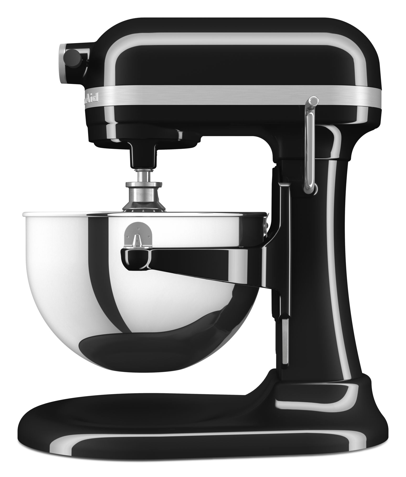 Ayuda de cocina Tazón pesado Tazón de tazón Métaga de soporte 5.2 L, Onyx Black