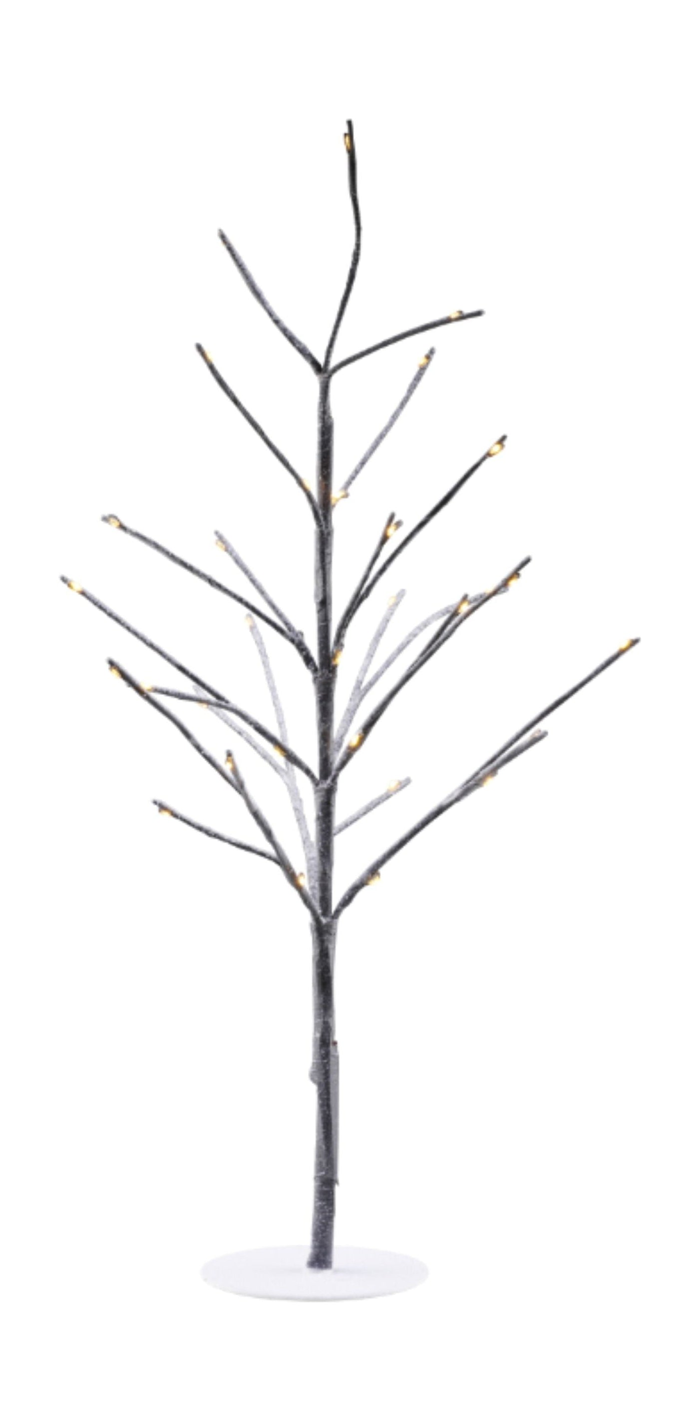 Sirius Kira Tree H50cm, brun / blanc enneigé