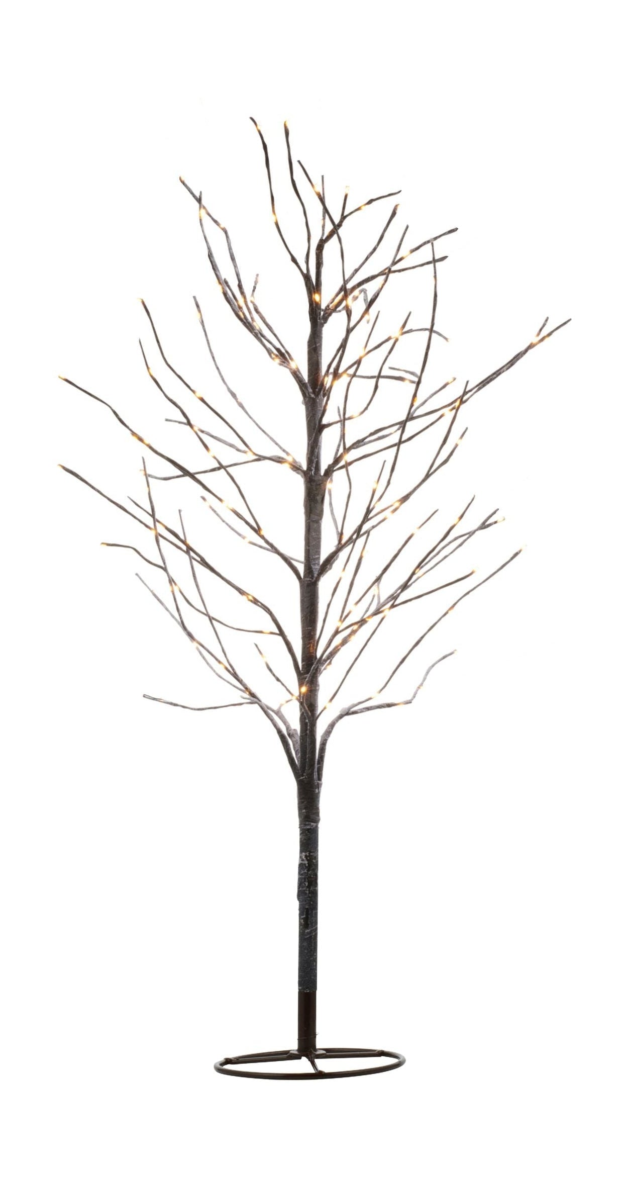 Sirius Kira Tree 96 L H90CM Ø30CM+5M, brun/snedækket hvid