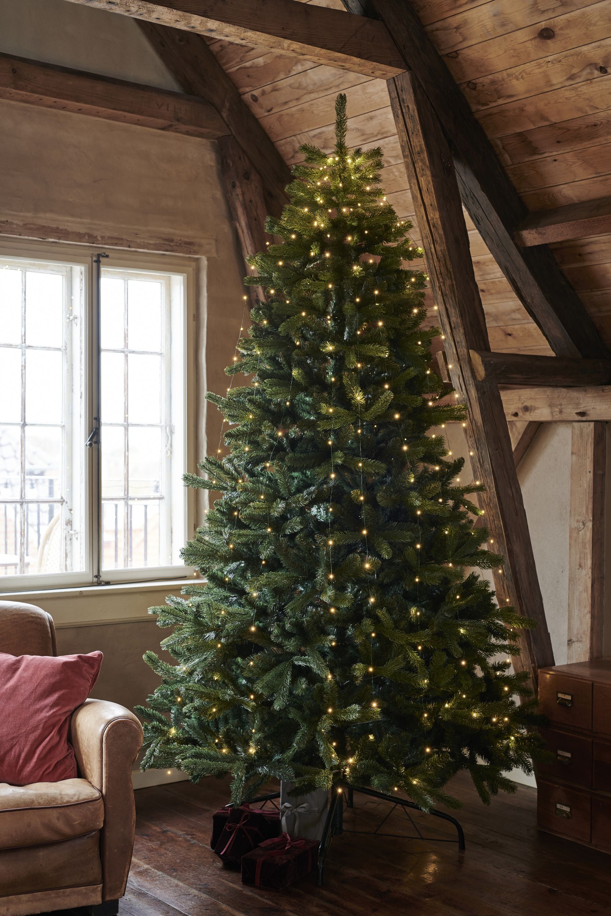 Sirius Anni Christmas Tree H2,1m+5m 273 Le Ds, Green