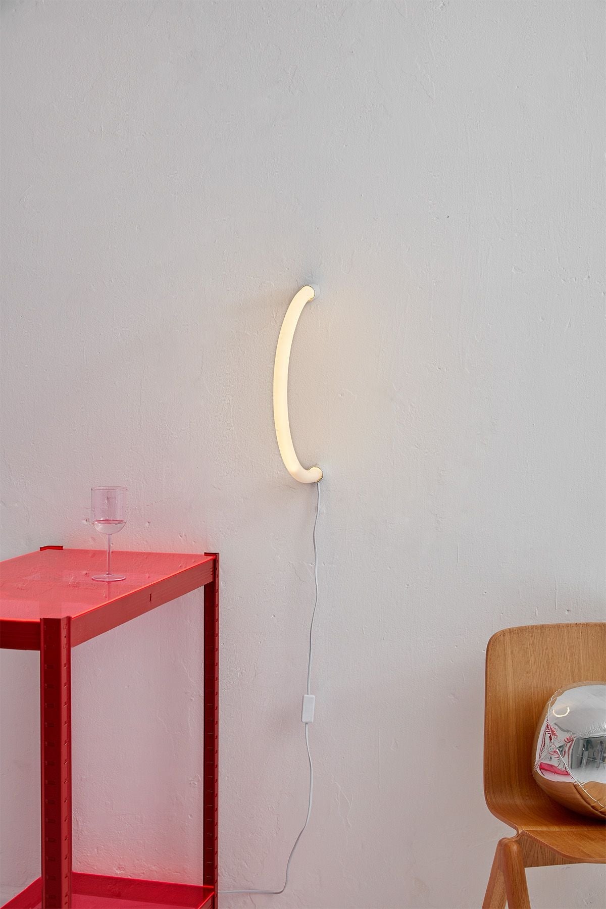 Studio über Flex -Mount -Lampe 70 cm, warmes Weiß