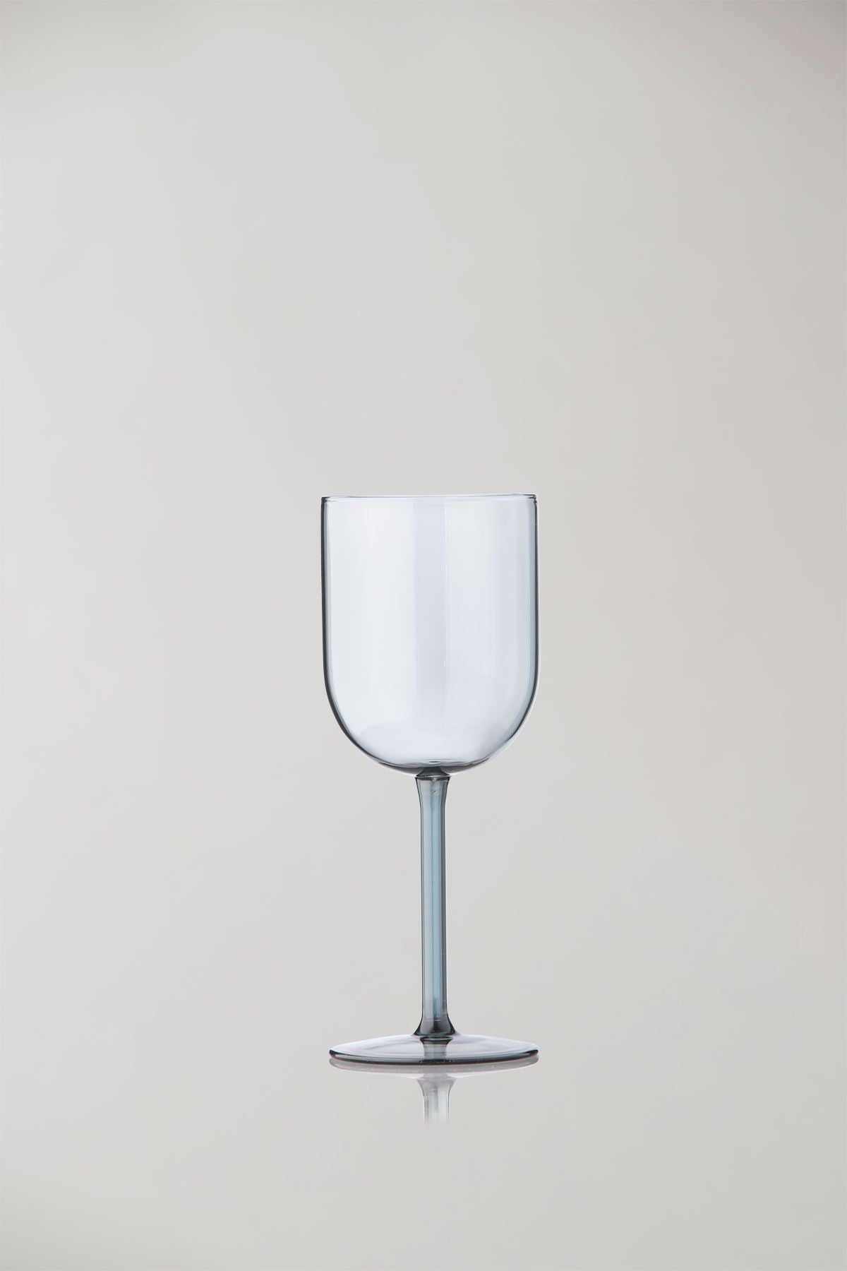 Studio About Glassware Set Of 2 Wine Glasses, Smoke