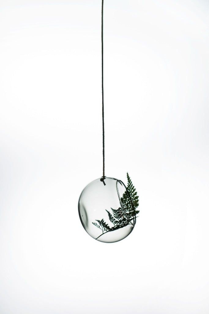 Studio About Hanging Plant Bubble Vase Small, Smoke