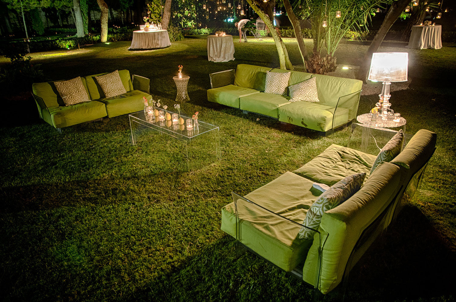 Kartell Pop Outdoor 2 couchés de canapés, taupe