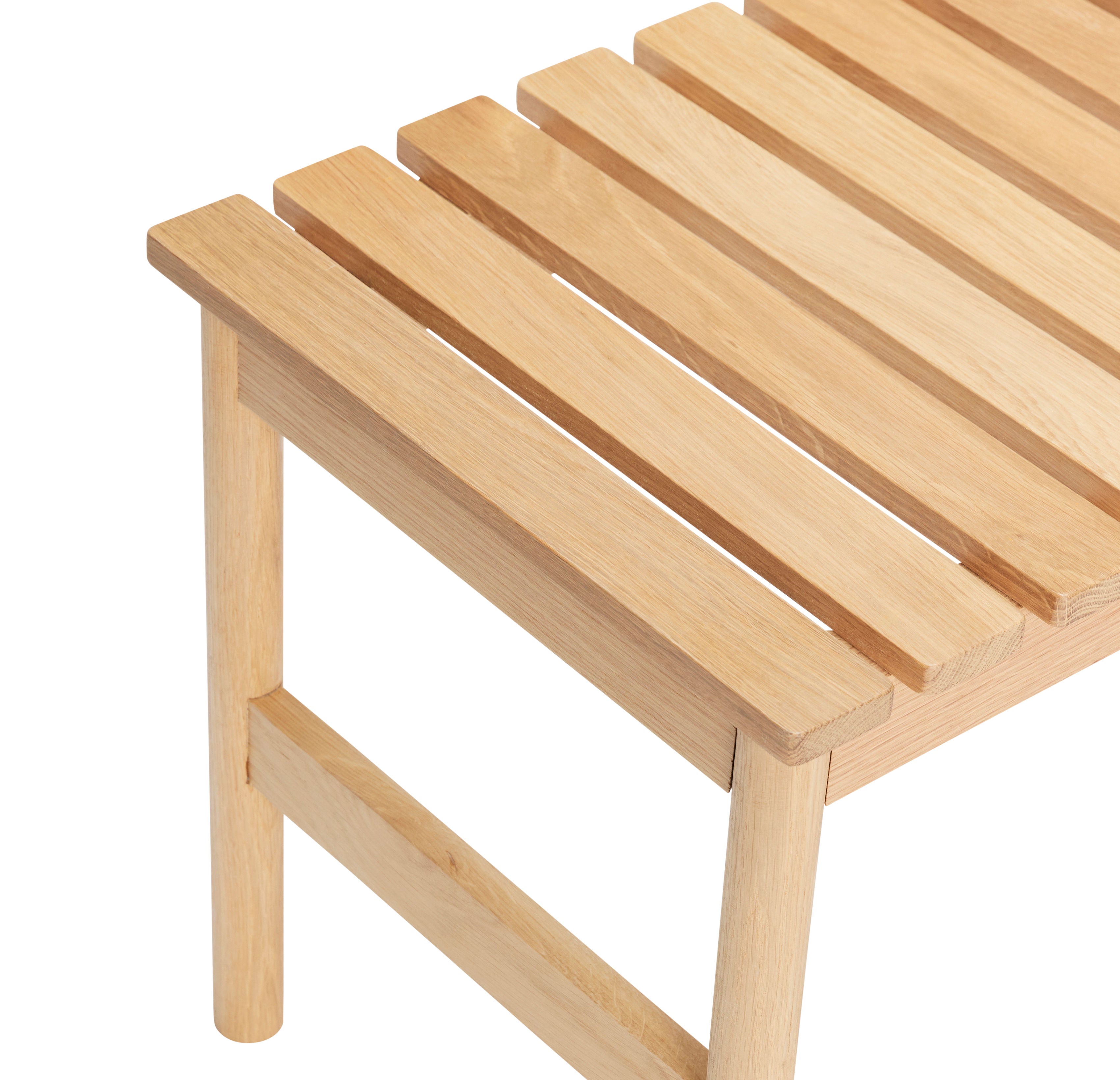 Hübsch Row Bench Small Natural